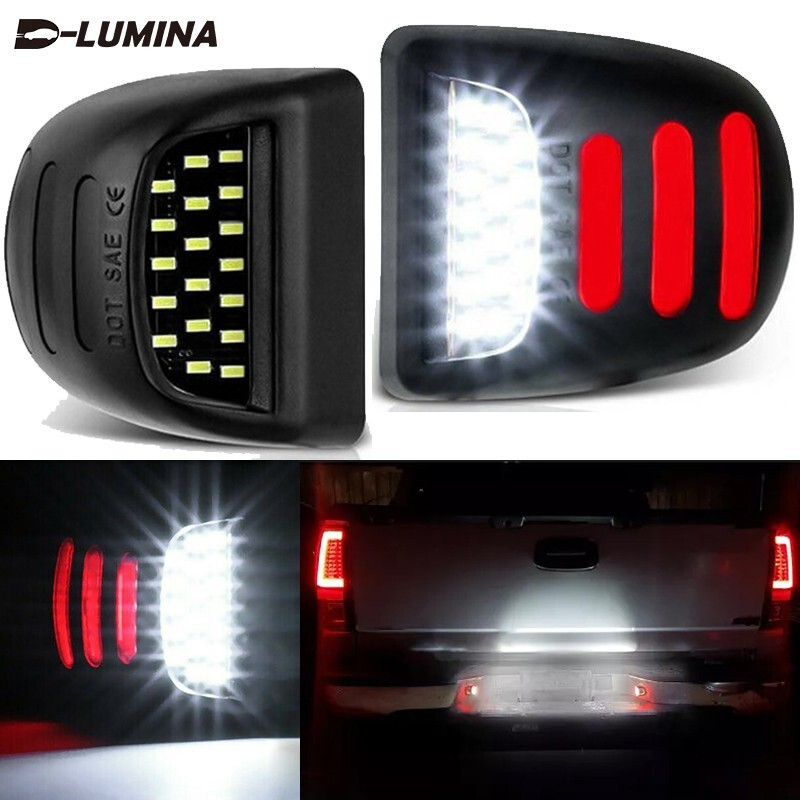 LED Tag License Plate Lights Rear Bumper Red for 1999-2013 Chevy Silverado 1500 LED Tag License Plate Lights Rear Bumper Red for 1999-2013 Chevy Silverado 1500