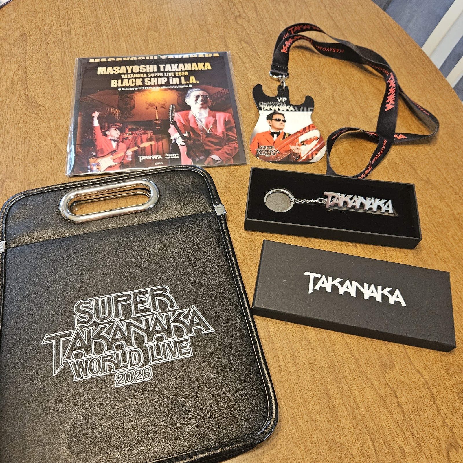 Masayoshi Takanaka Super Takanaka World Live 2026 VIP Items Bundle