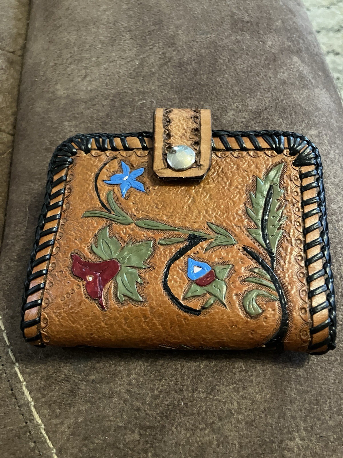 Vintage Handmade Hand Carved, And Hand Painted
