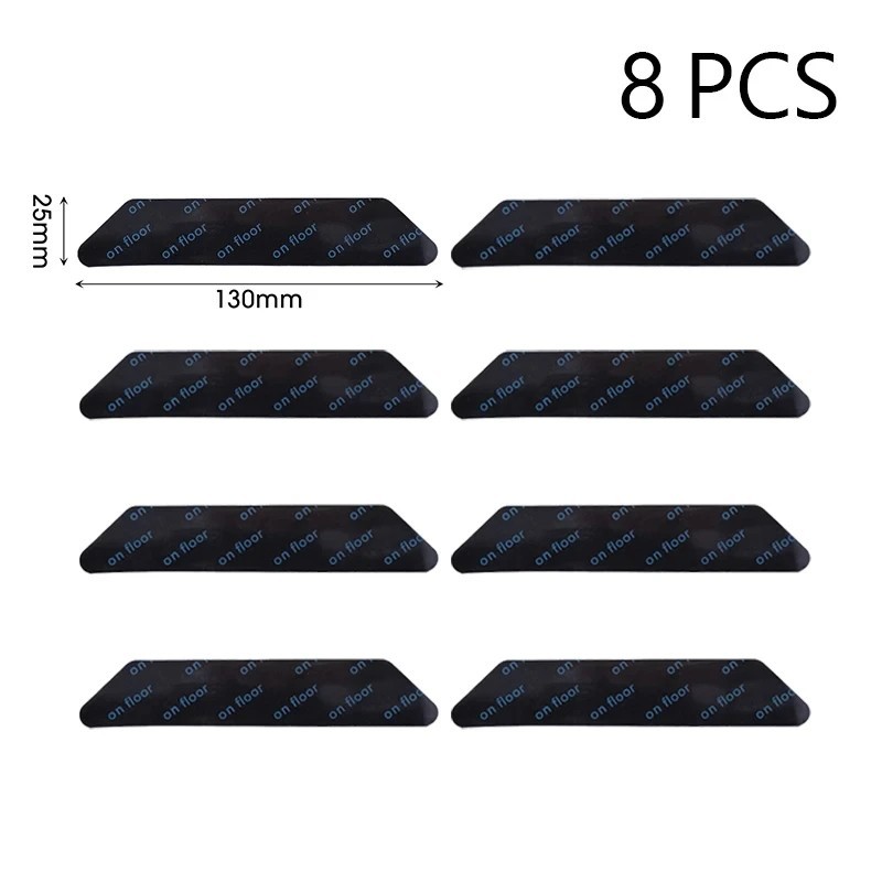 8/16Pcs Rug Grippers Non Slip Carpet Tape Washable Reusable Mat Anti Curling Pad
