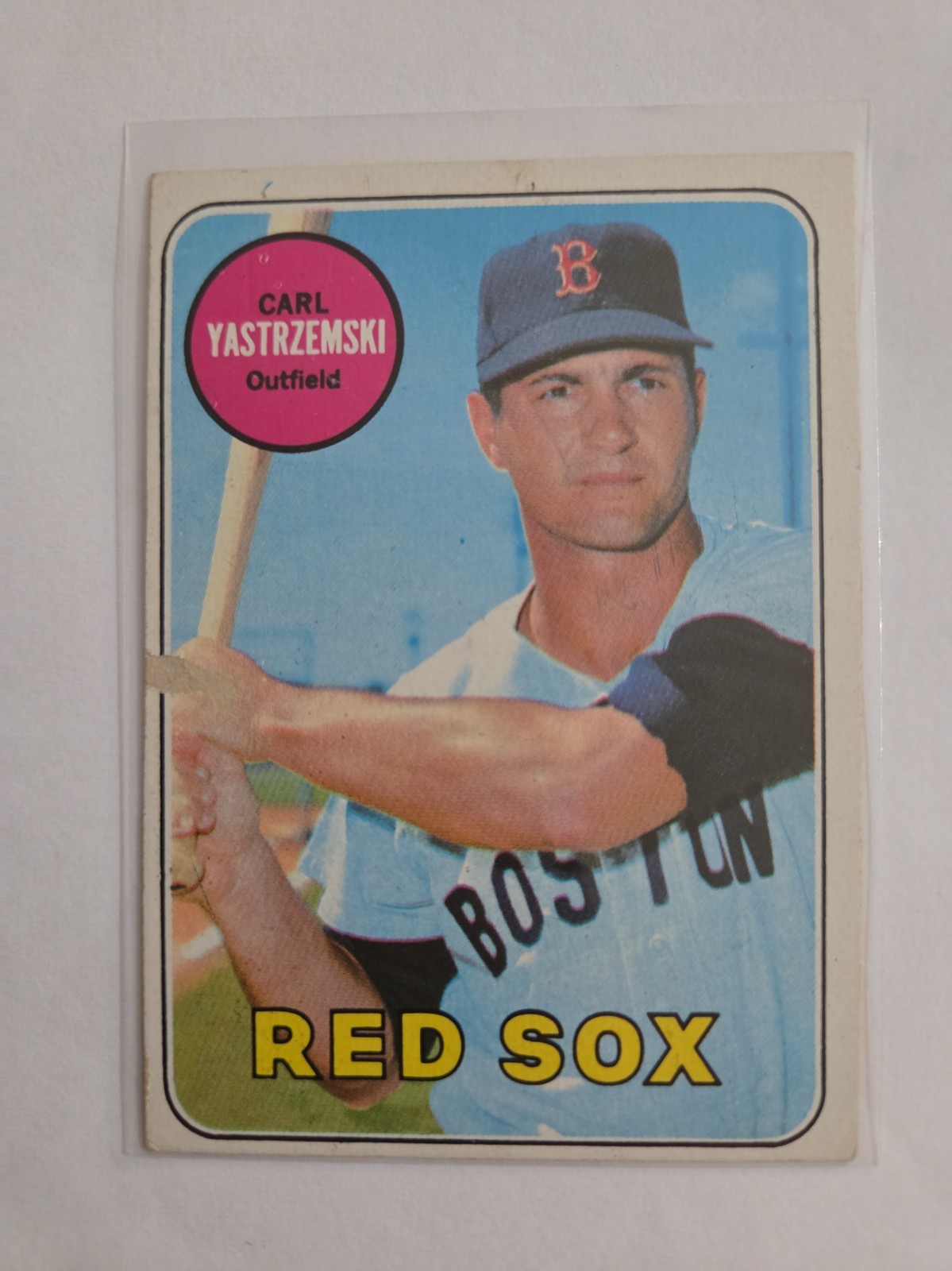 1969 Topps - Carl Yastrzemski #130...Please Read Description Before Review
