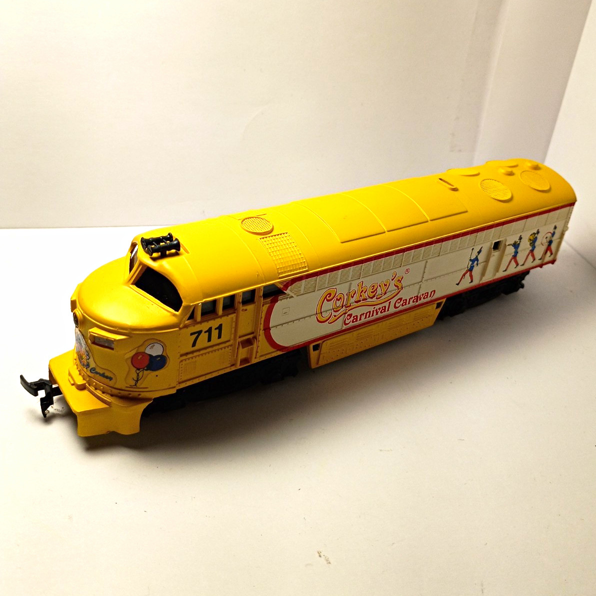 Lionel O Gauge Corkey\'s Carnival Caravan 711 Diesel Loco 3-Rail Analog AC