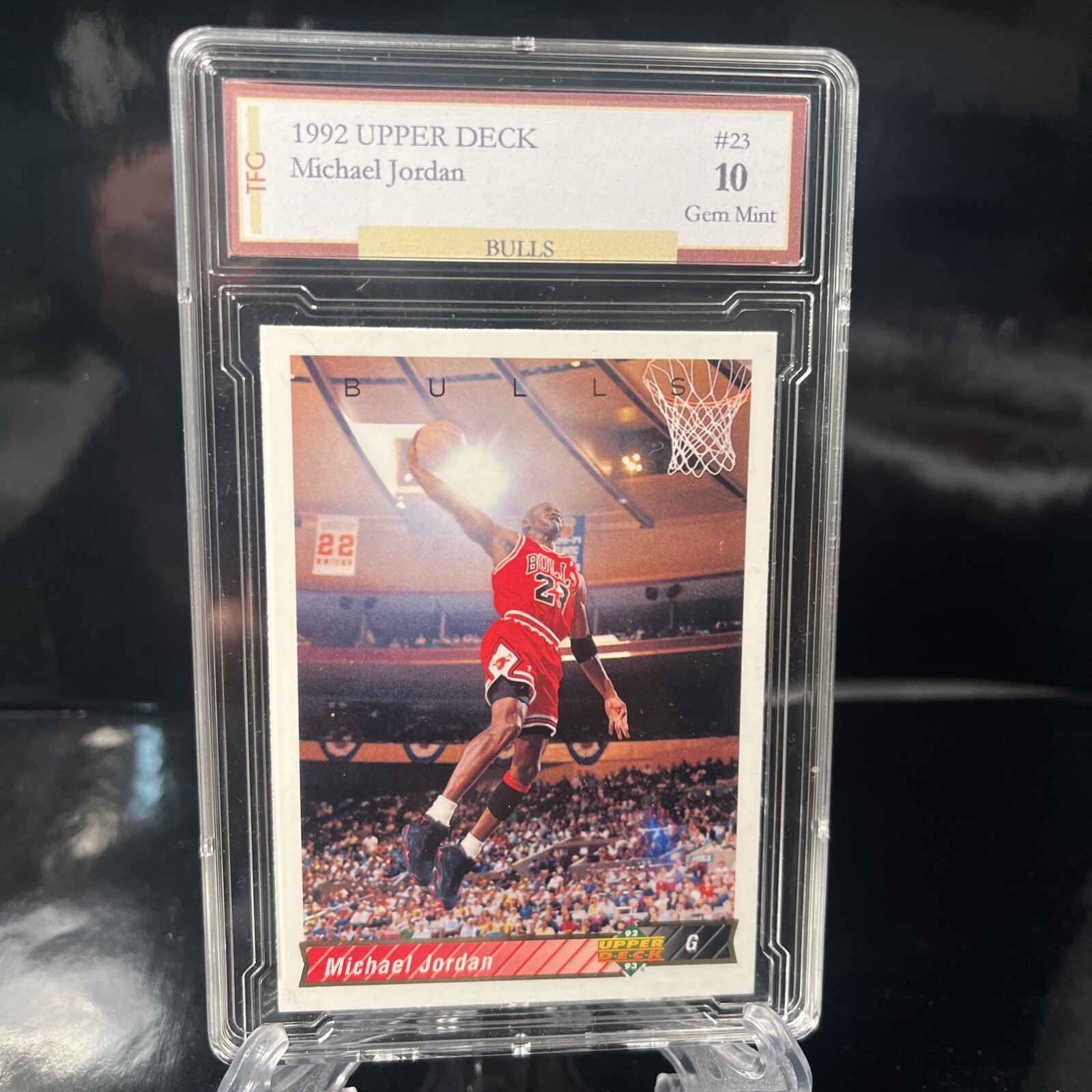 1992 Upper Deck Michael Jordan #23 GEM MINT 10 1992 Upper Deck Michael Jordan #23 GEM MINT 10