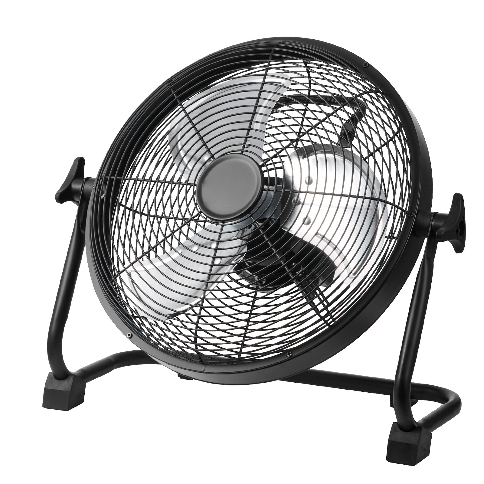 Uimoso 12 inch Cordless Fan Heavy Duty Metal Fans Variable Speed 360 Degree Tilt