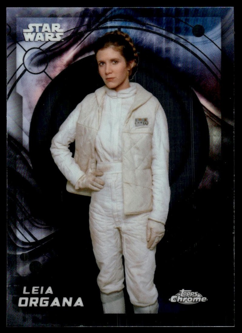 2026 Topps Chrome Star Wars #183 Leia Organa 2026 Topps Chrome Star Wars #183 Leia Organa