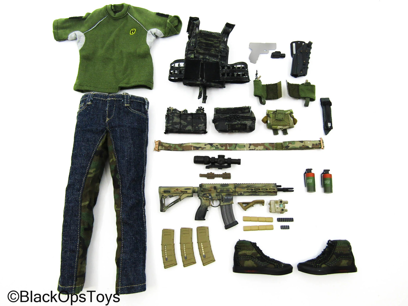 1/6 Scale Toy Sully\'s Custom Combat Uniform Starter Kit