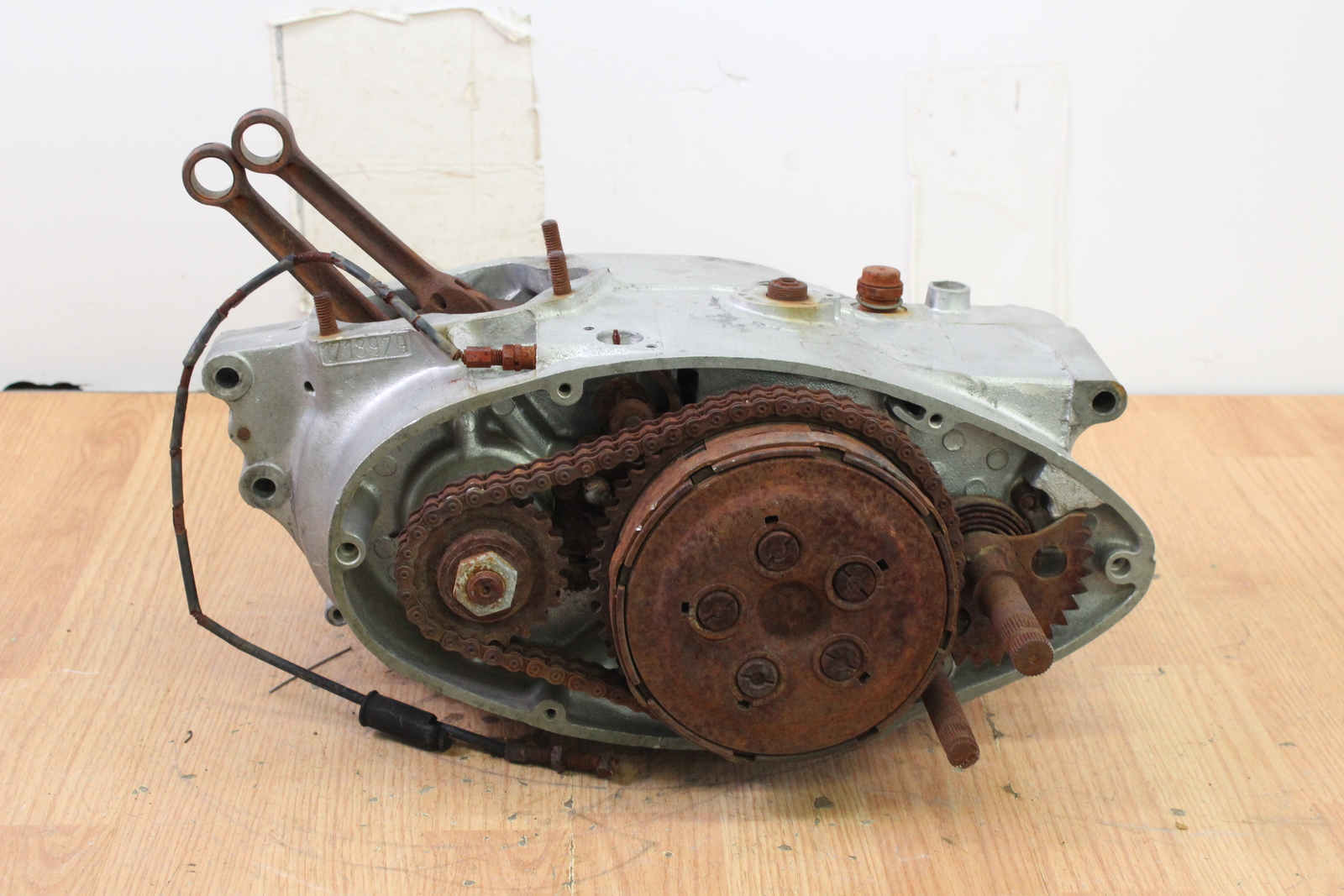 1963 SEARS ALLSTATE PUCH 250 TWINGLE Crankcase Engine Cases Bottom End