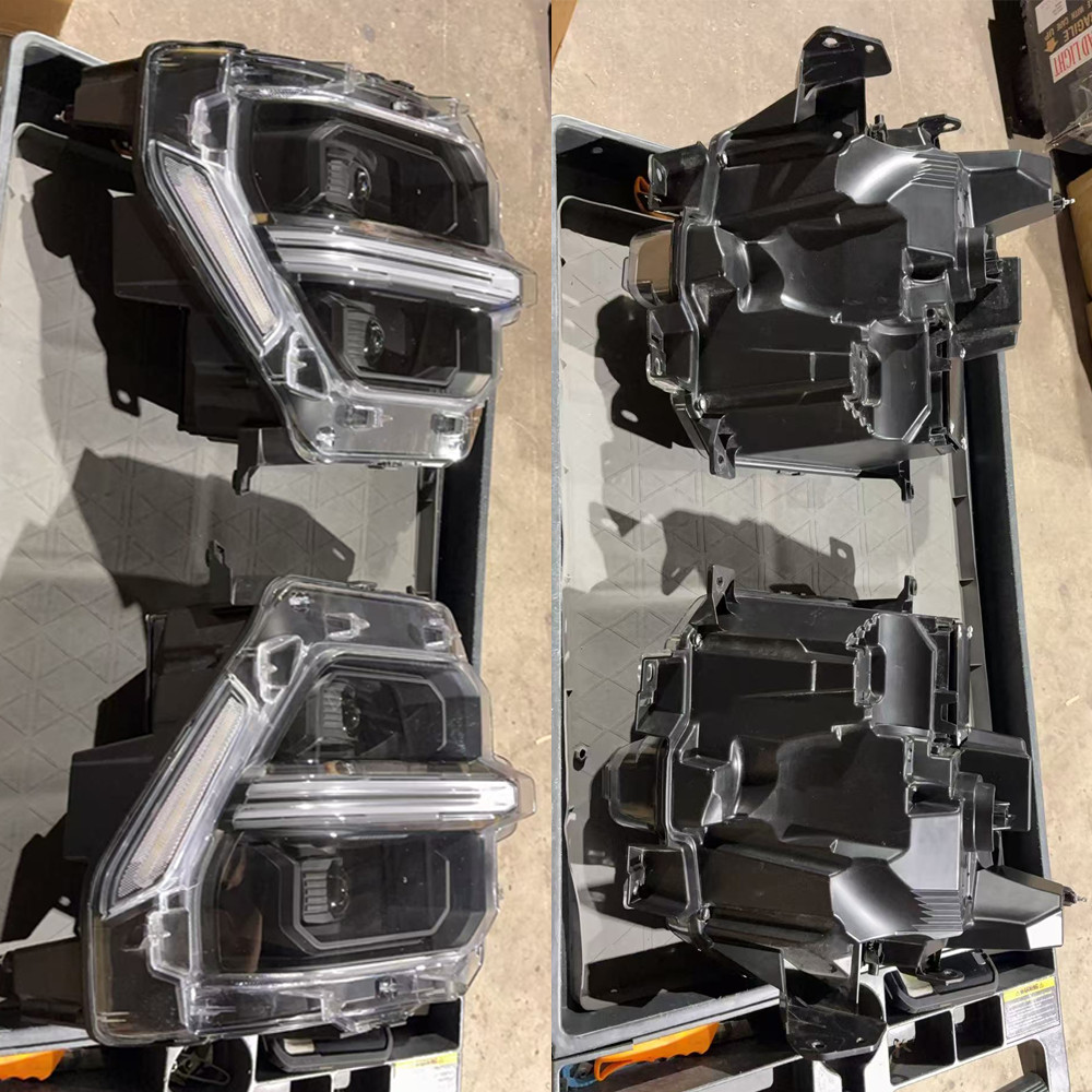 USED For 2024 2025 2026 Ford F150 LED Projector Headlights Headlamps Left+Right