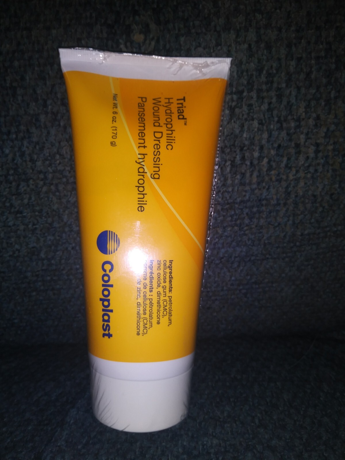 Coloplast Triad Hydrophilic Wound Dressing Paste #1967 6 oz NEW SEALED Coloplast Triad Hydrophilic Wound Dressing Paste #1967 6 oz NEW SEALED