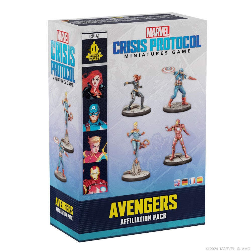 Marvel Crisis Protocol Affiliation Pack Durable Team Expansion Set for Tabletop