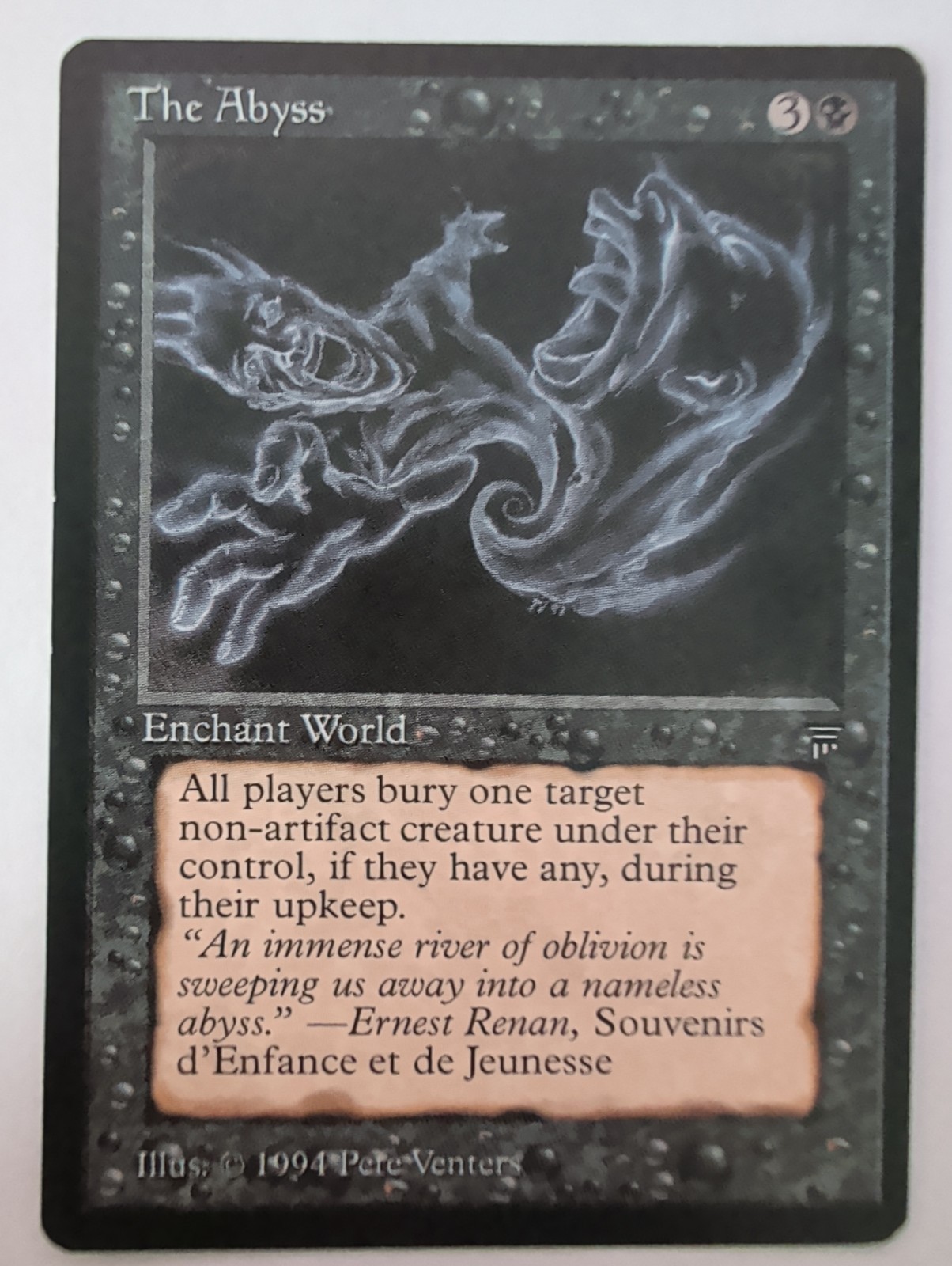 MTG The Abyss Legends 1994 Vintage Magic the Gathering Reserved List NM+ 2/2