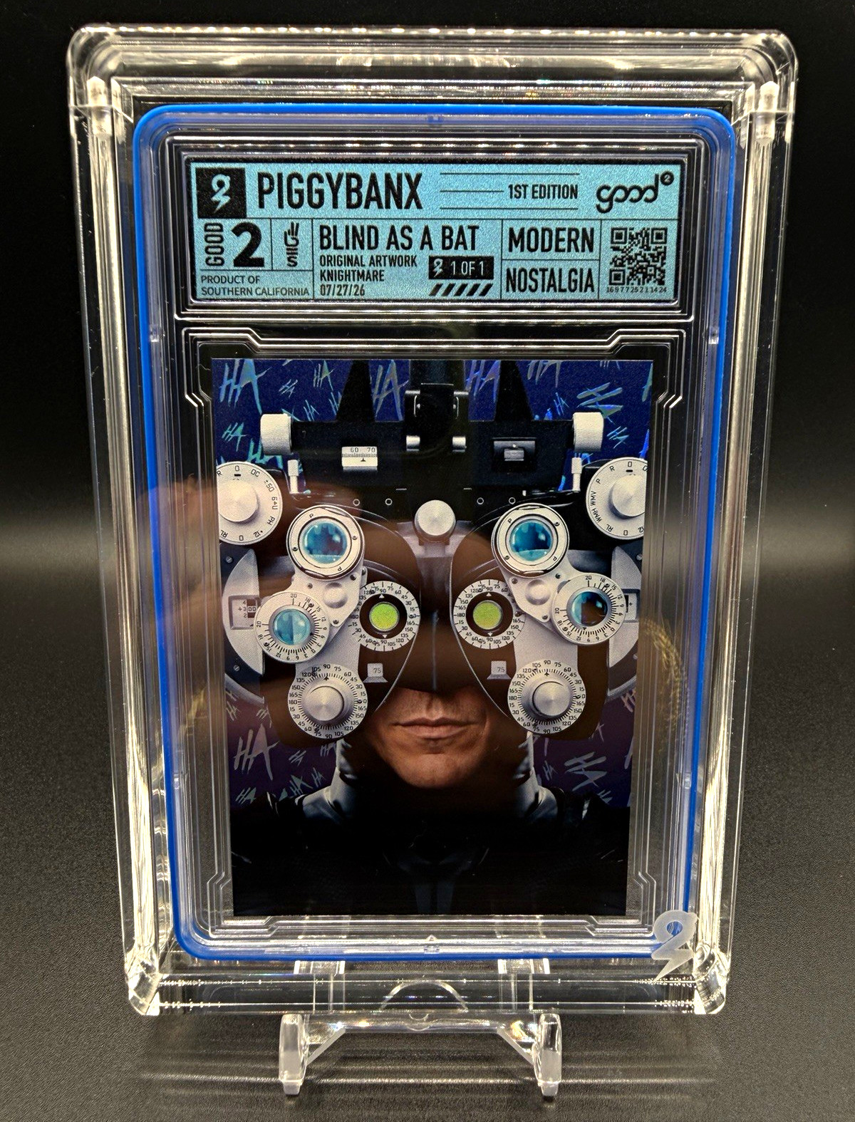 2026 Piggybanx Blind As a Bat 1/1 - Variant 2026 Piggybanx Blind As a Bat 1/1 - Variant