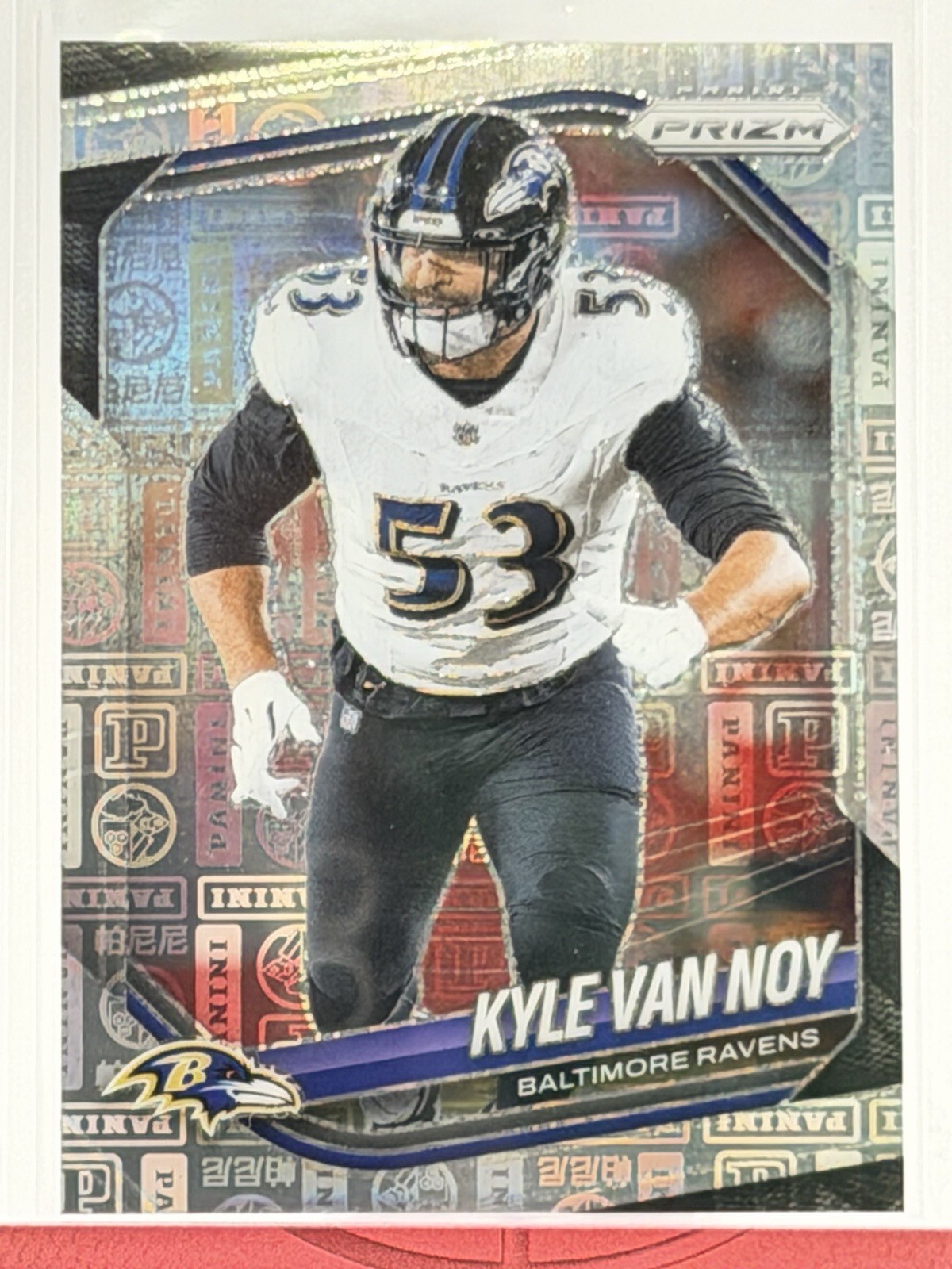 2025 Panini Prizm - Kyle Van Noy #246 Panini Logo Prizm /20 Baltimore Ravens