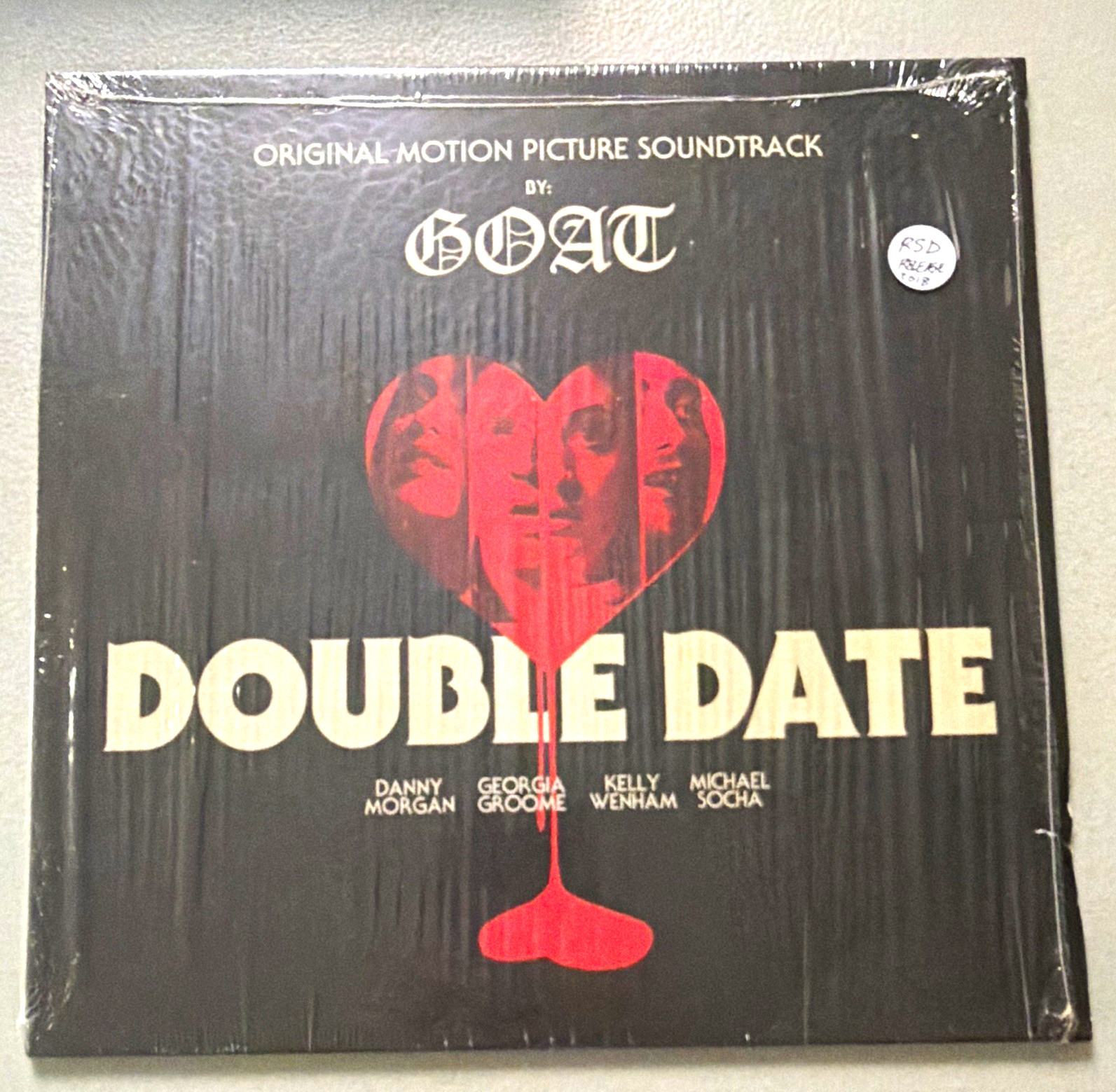 Goat Double Date Soundtrack Clear/Red Colored Vinyl LP Rocket 2018 RSD