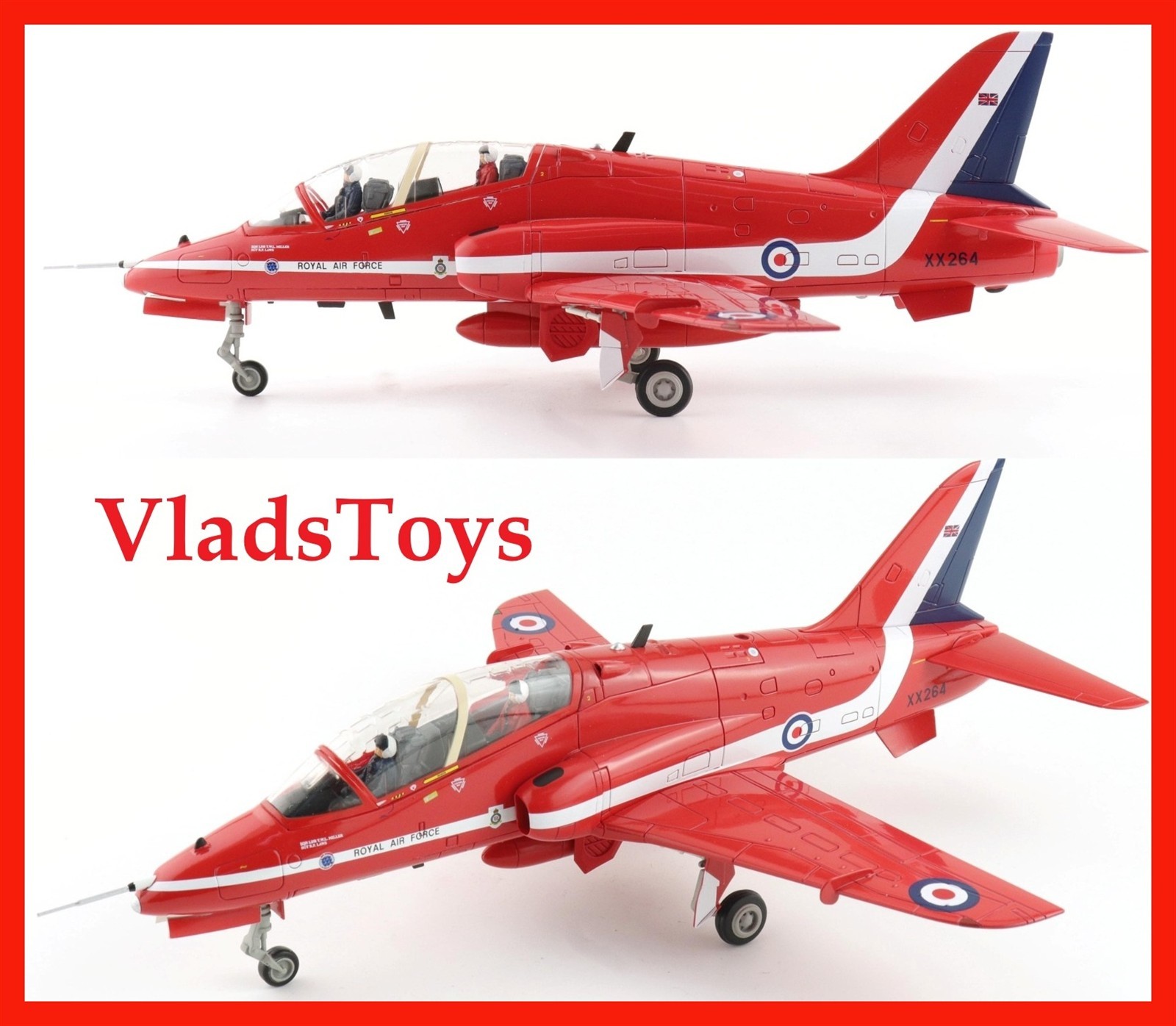 Hobby Master 1:48 BAe Hawk T.Mk1A RAF Red Arrows XX264 Silver Jubilee HU1003