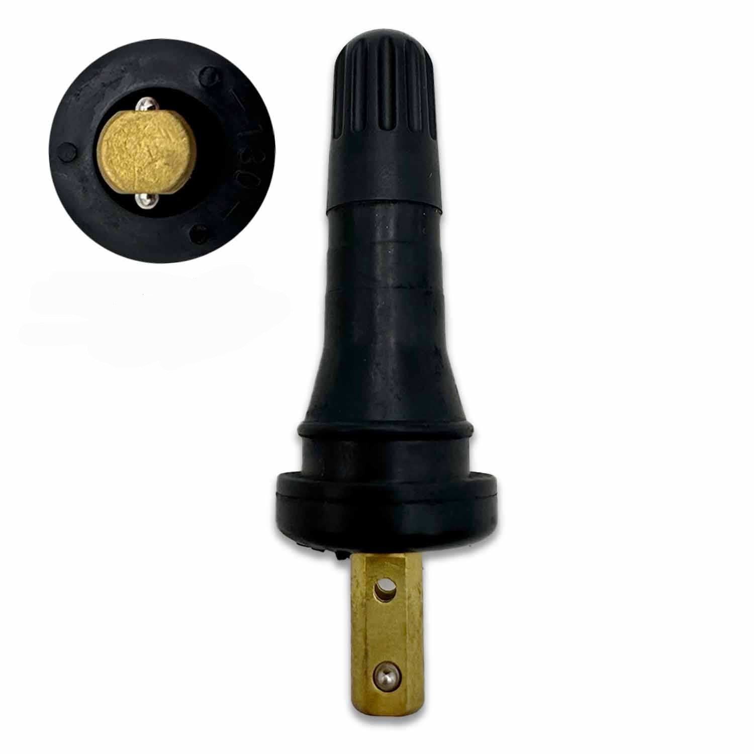 50pcs Rubber Snap In TPMS Valve Stem for Autel MX Sensors