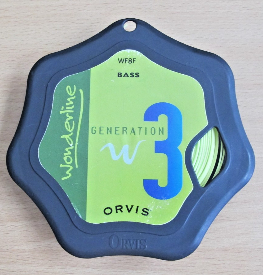 Orvis Wonderline Generation 3 WF8F Bass Taper Fly Line Orvis Wonderline Generation 3 WF8F Bass Taper Fly Line