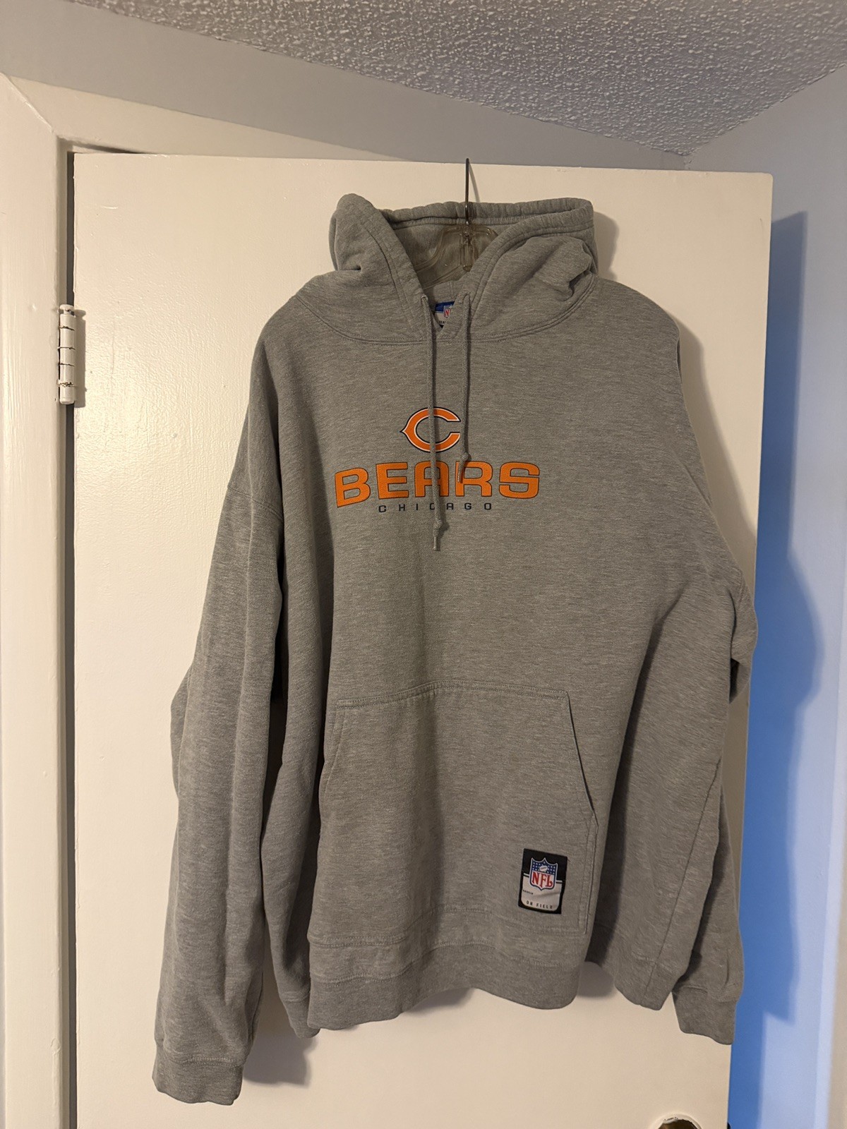 Vintage Reebok Chicago Bears Hoodie Sweatshirt Mens 2XL Gray NFL Team Apparel Vintage Reebok Chicago Bears Hoodie Sweatshirt Mens 2XL Gray NFL Team Apparel