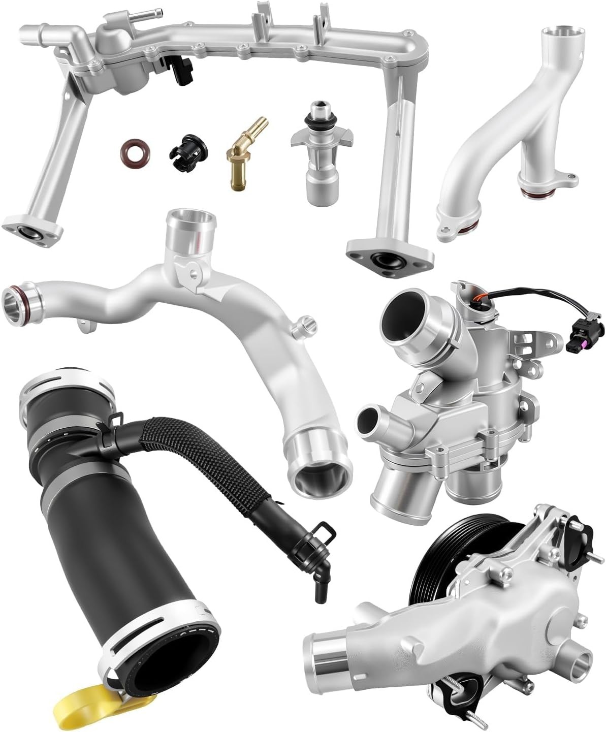 Cooling System Kit Aluminum Upgrade For Jaguar Land Rover 5.0L V8