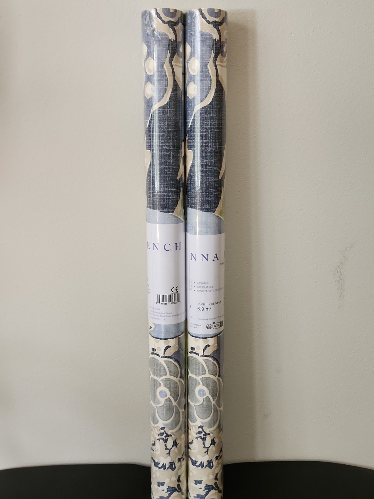 Anna French Thibaut Willow Tree Wallpaper Laura Blue & Citrus 2 Double Rolls Anna French Thibaut Willow Tree Wallpaper Laura Blue & Citrus 2 Double Rolls