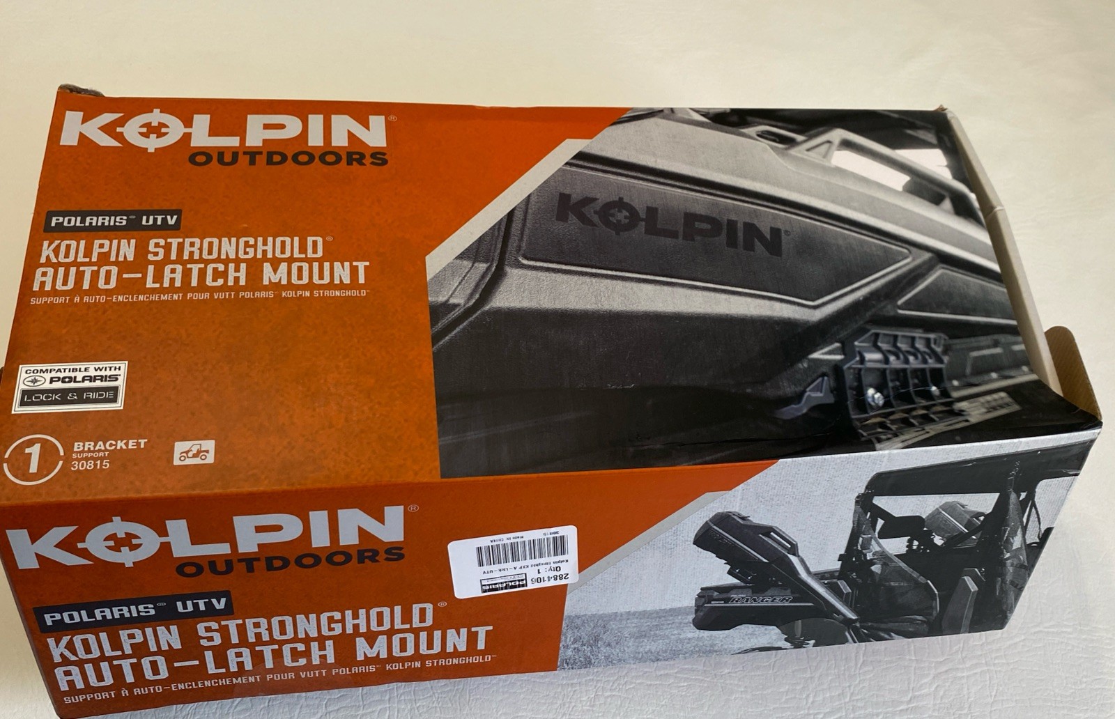 Polaris Kolpin Stronghold Auto-Latch Gun Boot Mount and Holder- OEM 2884106 Polaris Kolpin Stronghold Auto-Latch Gun Boot Mount and Holder- OEM 2884106