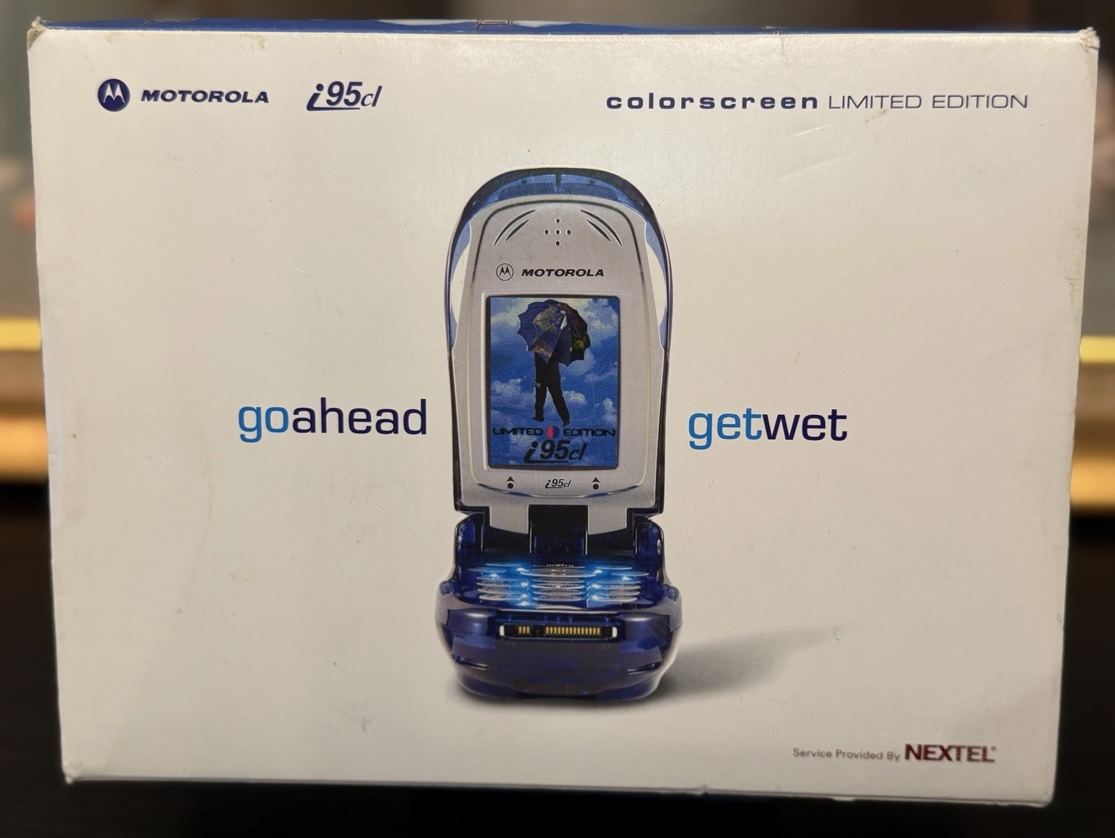 Motorola i95cl “It’s Raining Blue” Limited Edition (Bloomingdale’s)