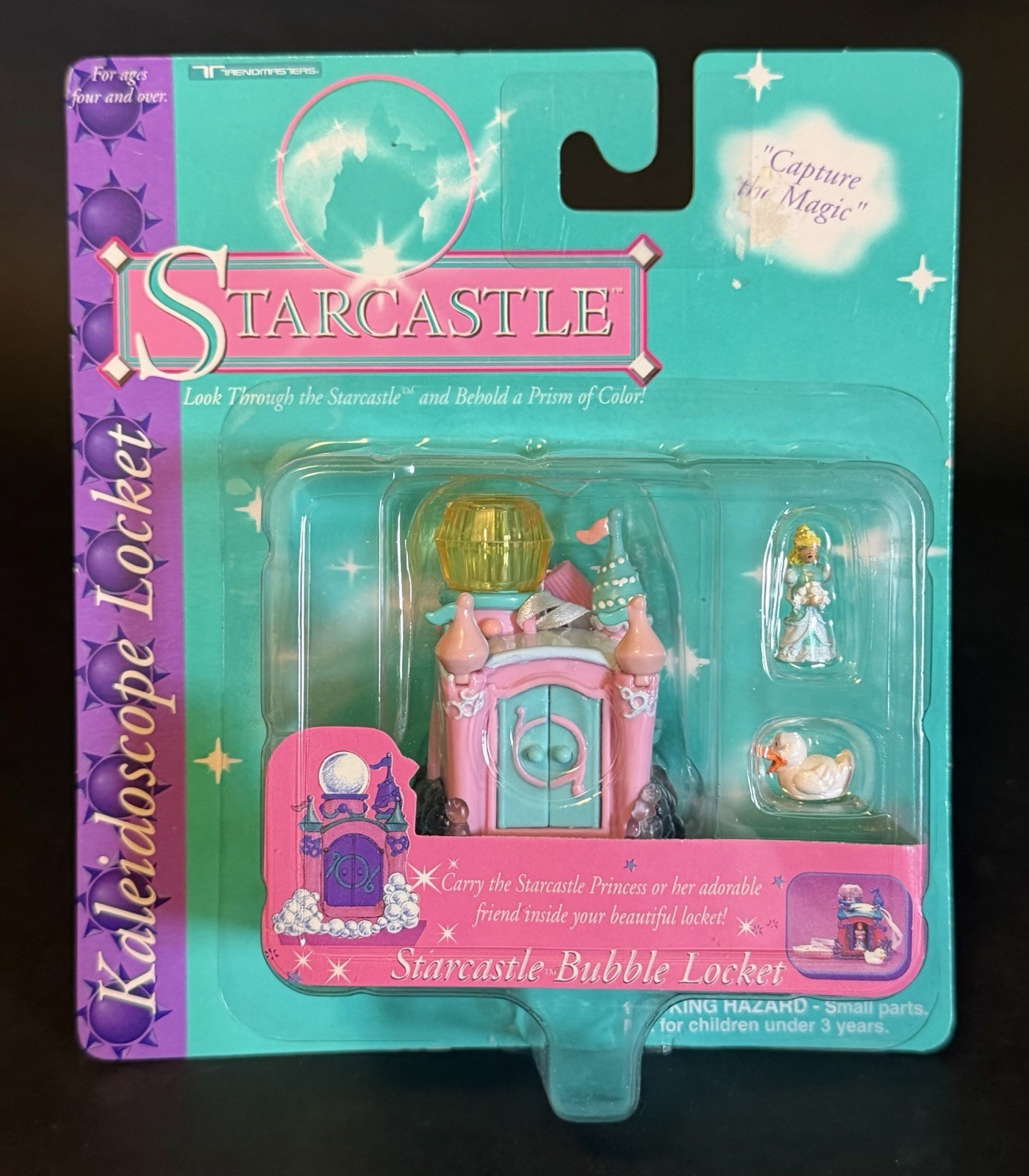 Vintage 1996 Trendmasters Kaleidoscope Starcastle Bubble Locket NEW IN BOX NOS