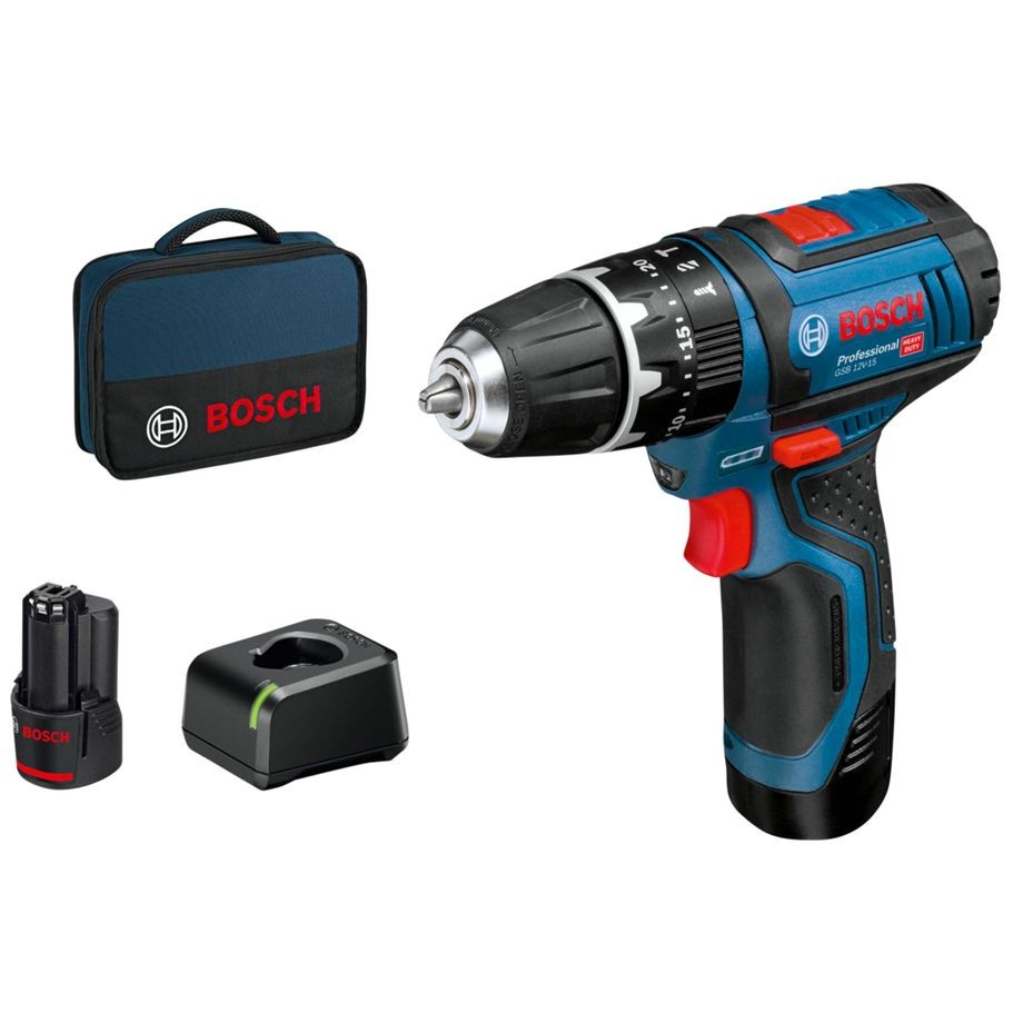 Bosch GSB 12V-15 set conv. 06019B690H screwdriver 06019B690H