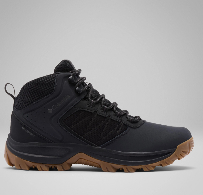 Columbia Men's Transverse Hike Waterproof Boots Wide Black Leather Mesh New Seal Columbia Men's Transverse Hike Waterproof Boots Wide Black Leather Mesh New Seal
