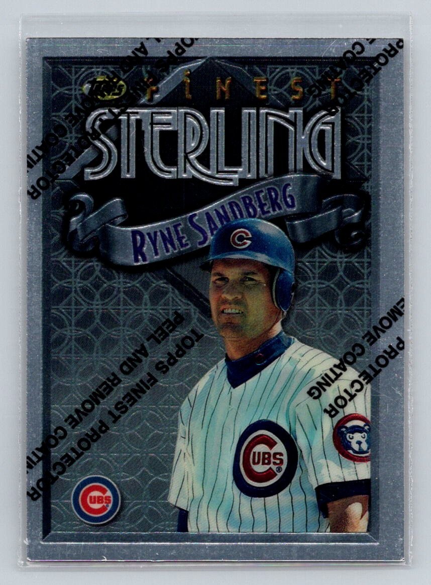 1996 Topps Finest - Ryne Sandberg #234 1996 Topps Finest - Ryne Sandberg #234
