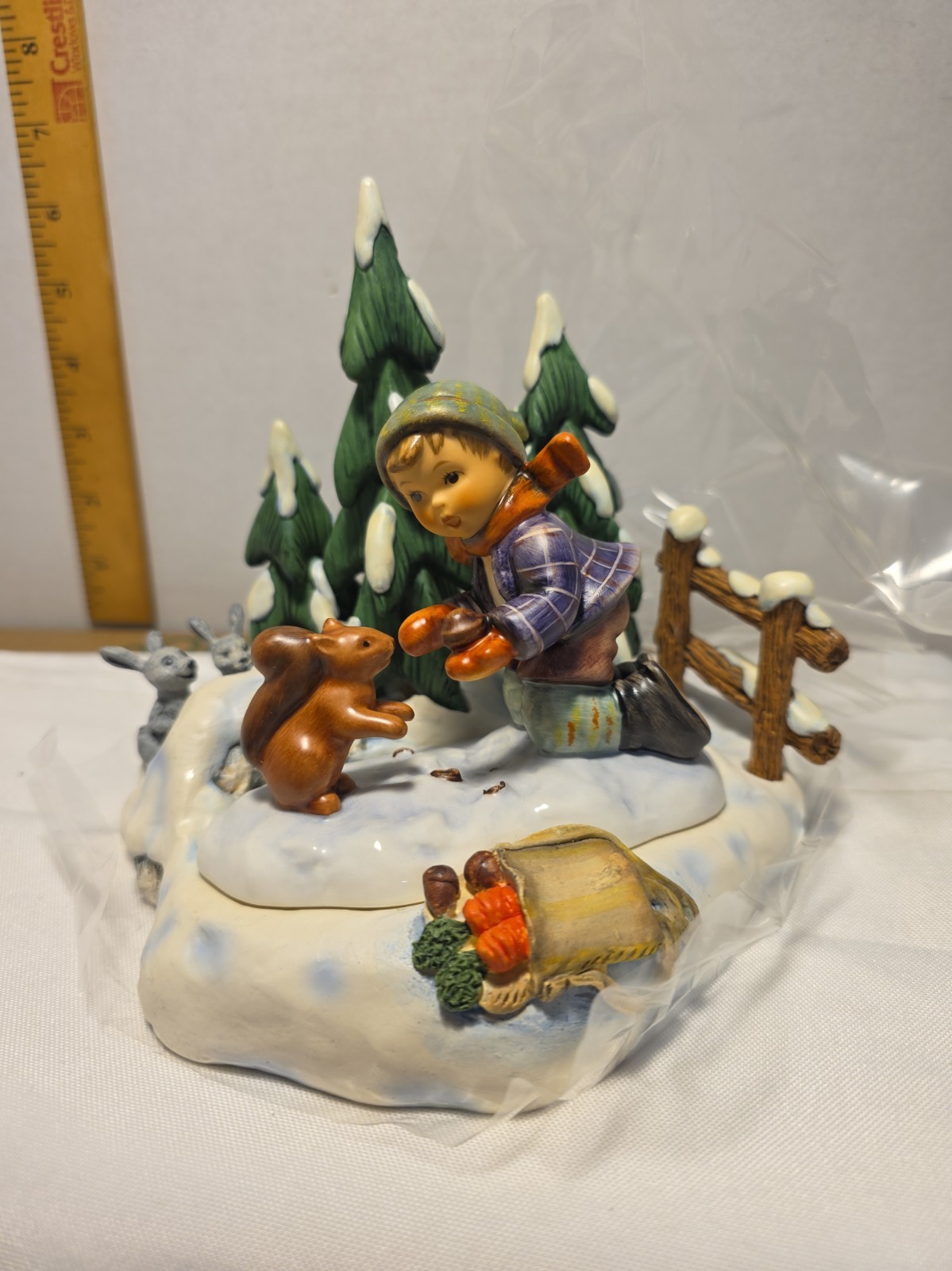 Goebel Hummel 2053 PLAYFUL PALS Limited Edition w/Hummelscapes Autumn Frolic '97 Goebel Hummel 2053 PLAYFUL PALS Limited Edition w/Hummelscapes Autumn Frolic '97