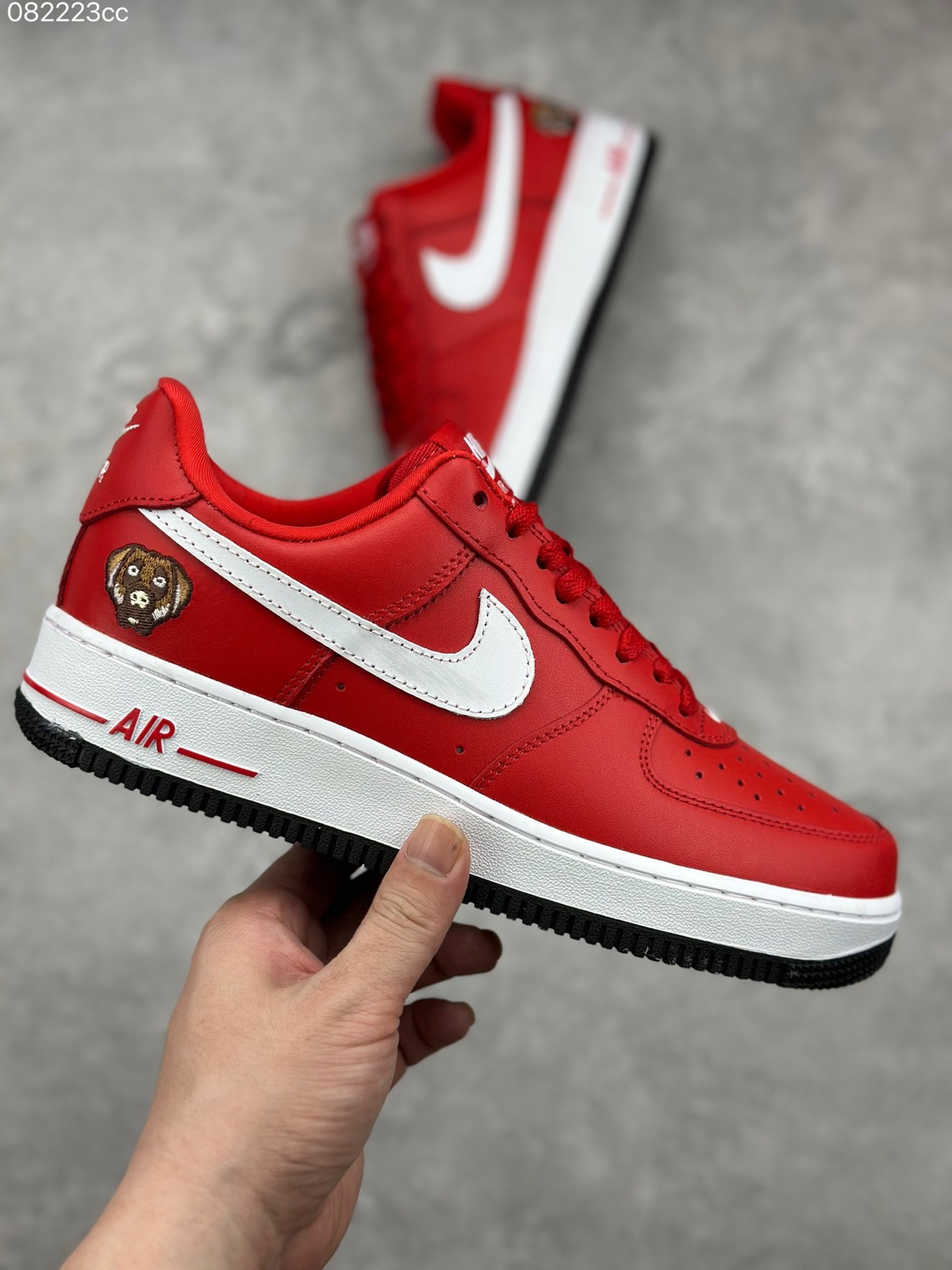 NK Air Force1 Low Victor Victor University Red IV3238-600 Men's Athletic shoes