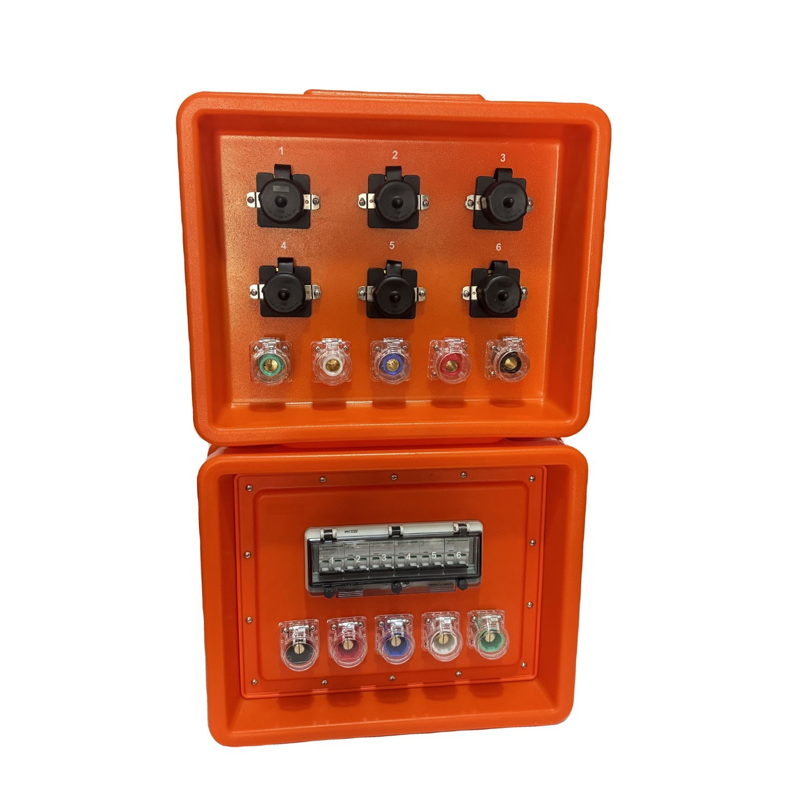 Camlock 400A to 50A California Receptacle Power Distro Box