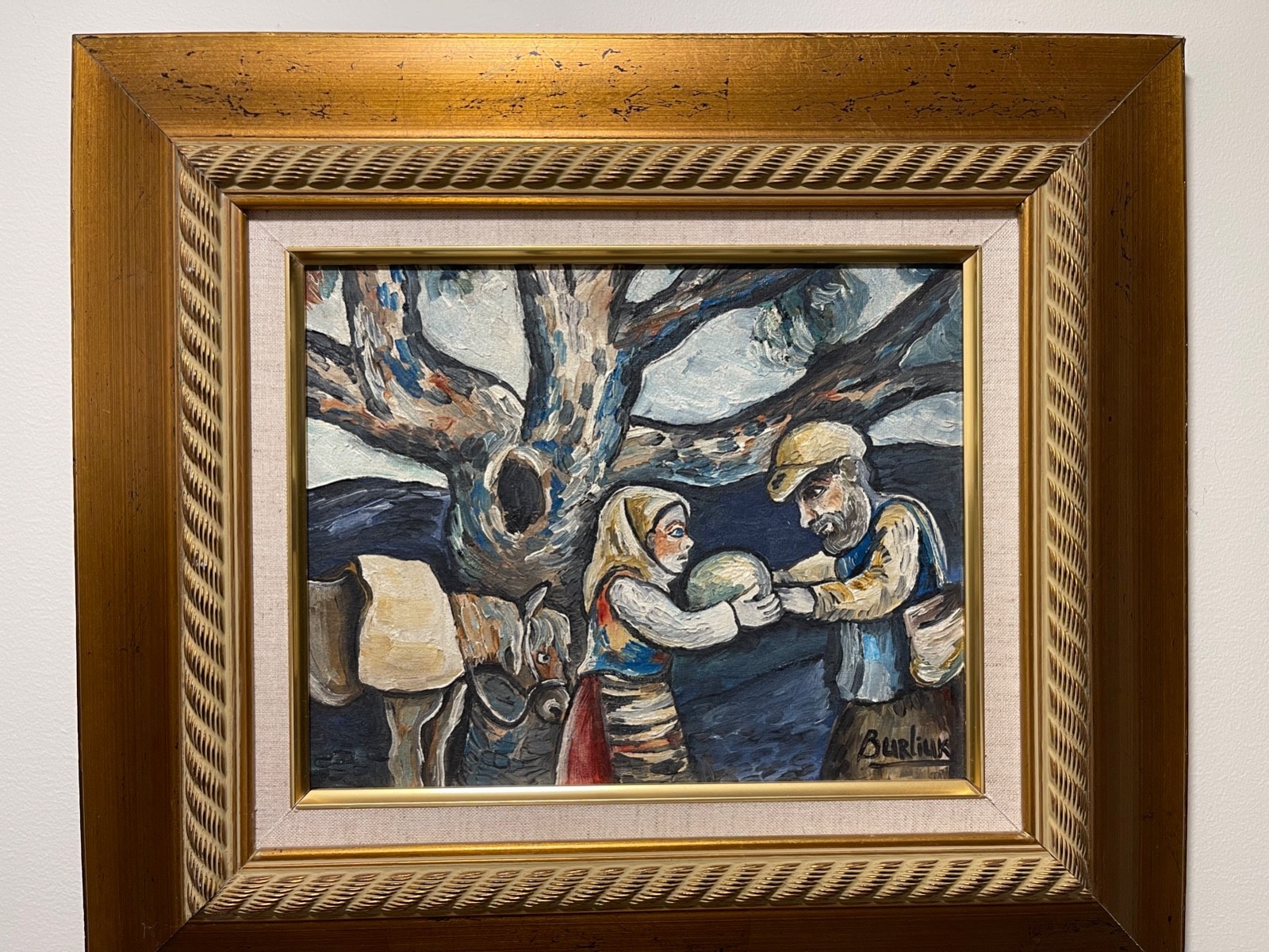 Oil Painting, signed \