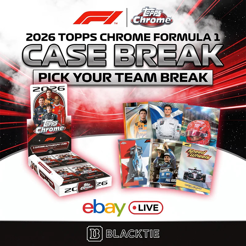 2026 TOPPS CHROME FORMULA 1 HOBBY CASE BREAK | #EBAY017