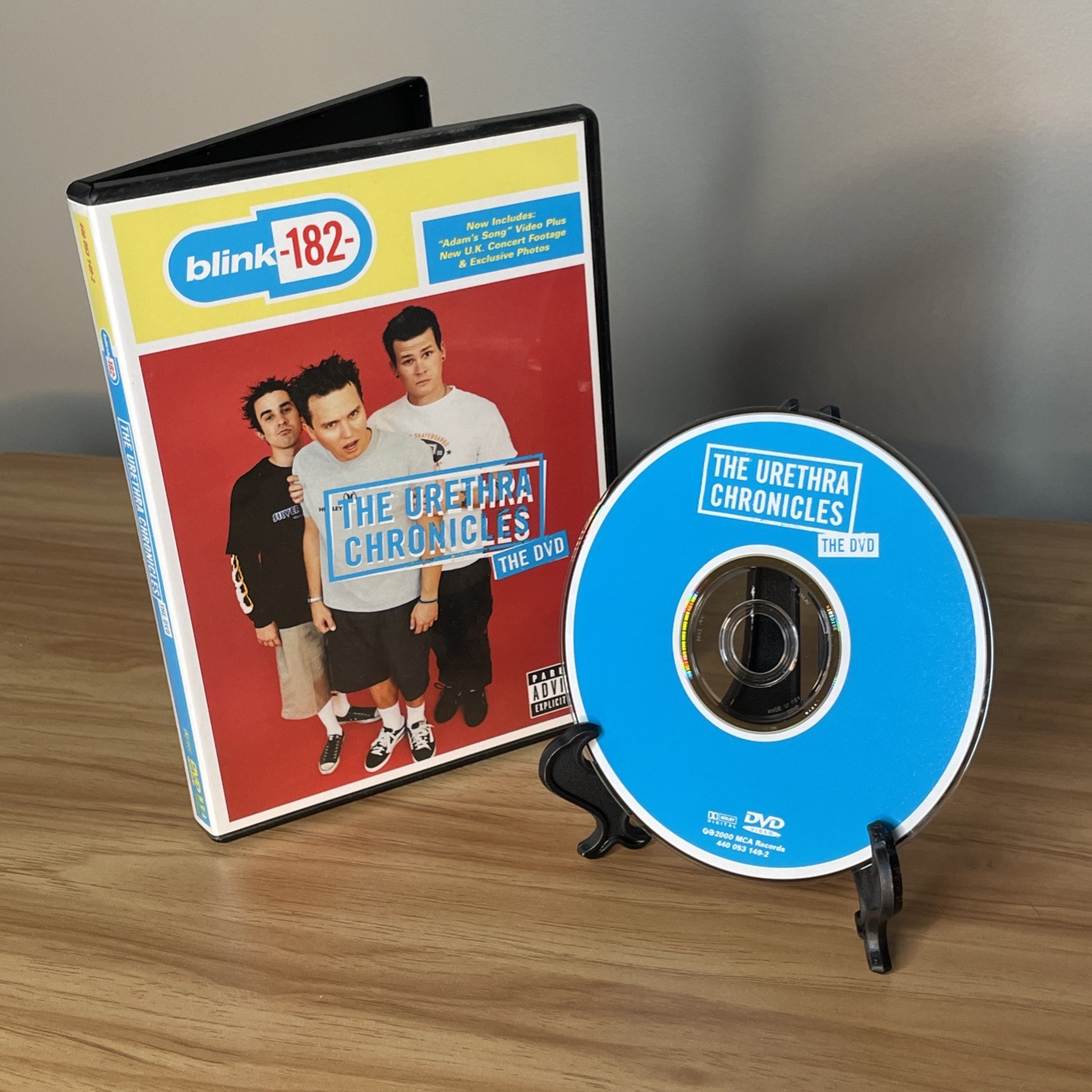 Blink 182 The Urethra Chronicles DVD Out of Print RARE Concert Live Music OOP