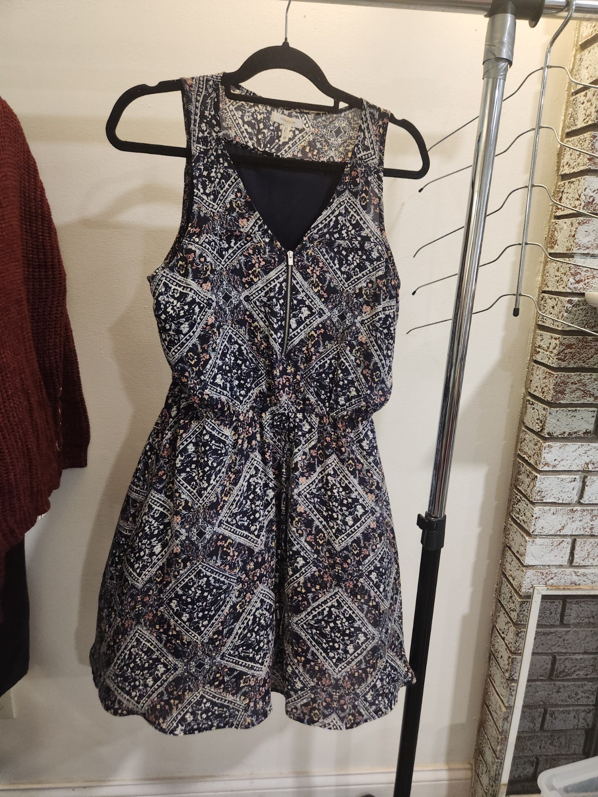 Maurices Sleeveless Womens Bohemian Sundress Medium Abstract Maurices Sleeveless Womens Bohemian Sundress Medium Abstract