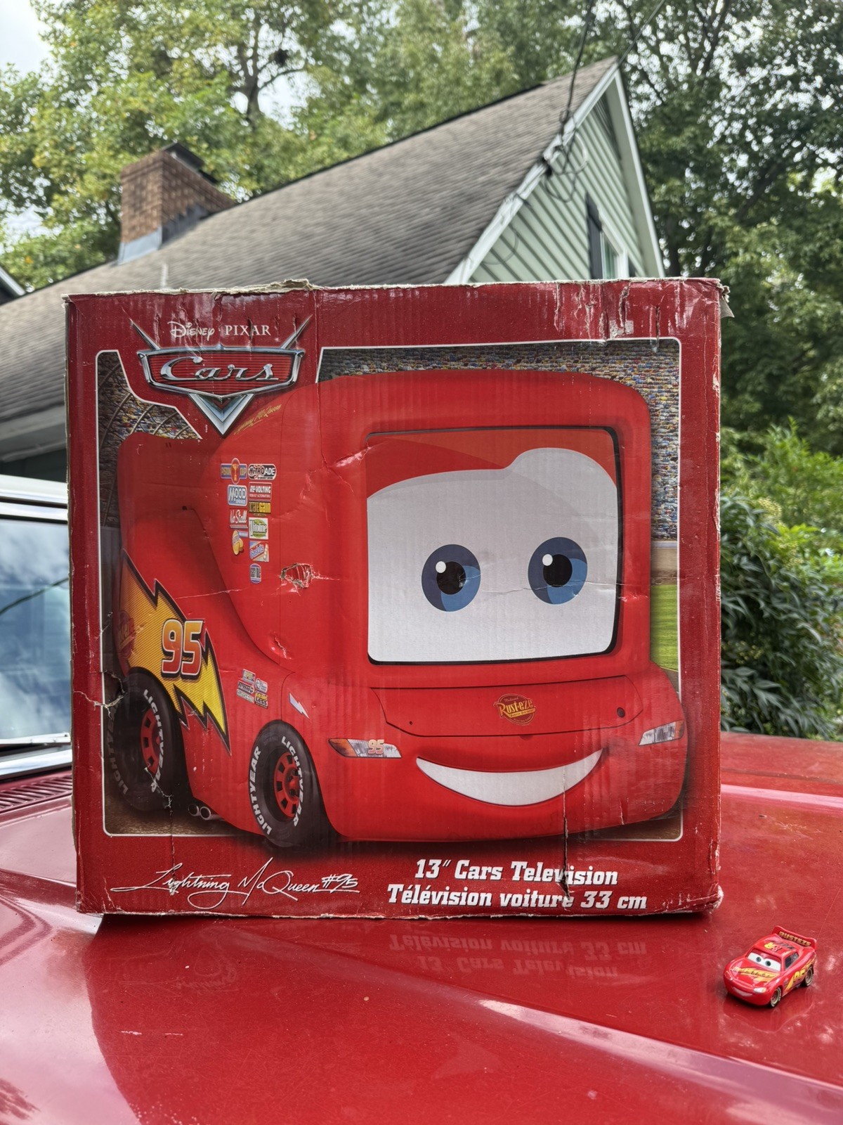 Brand New Disney Cars Lightning McQueen TV 13 Brand New Disney Cars Lightning McQueen TV 13