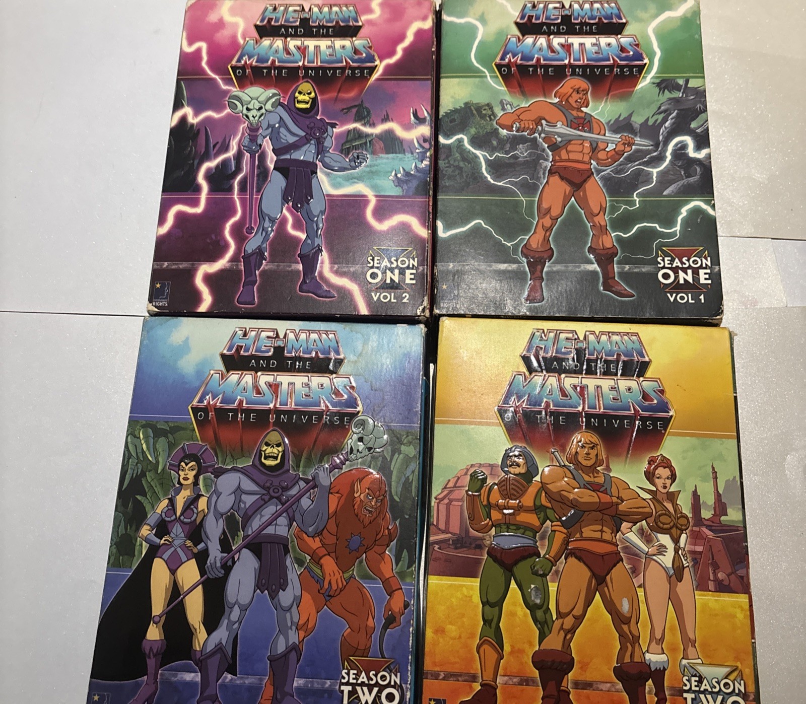 He Man & The Masters Of The Universe Complete Series Season 1&2 Vol 1&2&booklets He Man & The Masters Of The Universe Complete Series Season 1&2 Vol 1&2&booklets