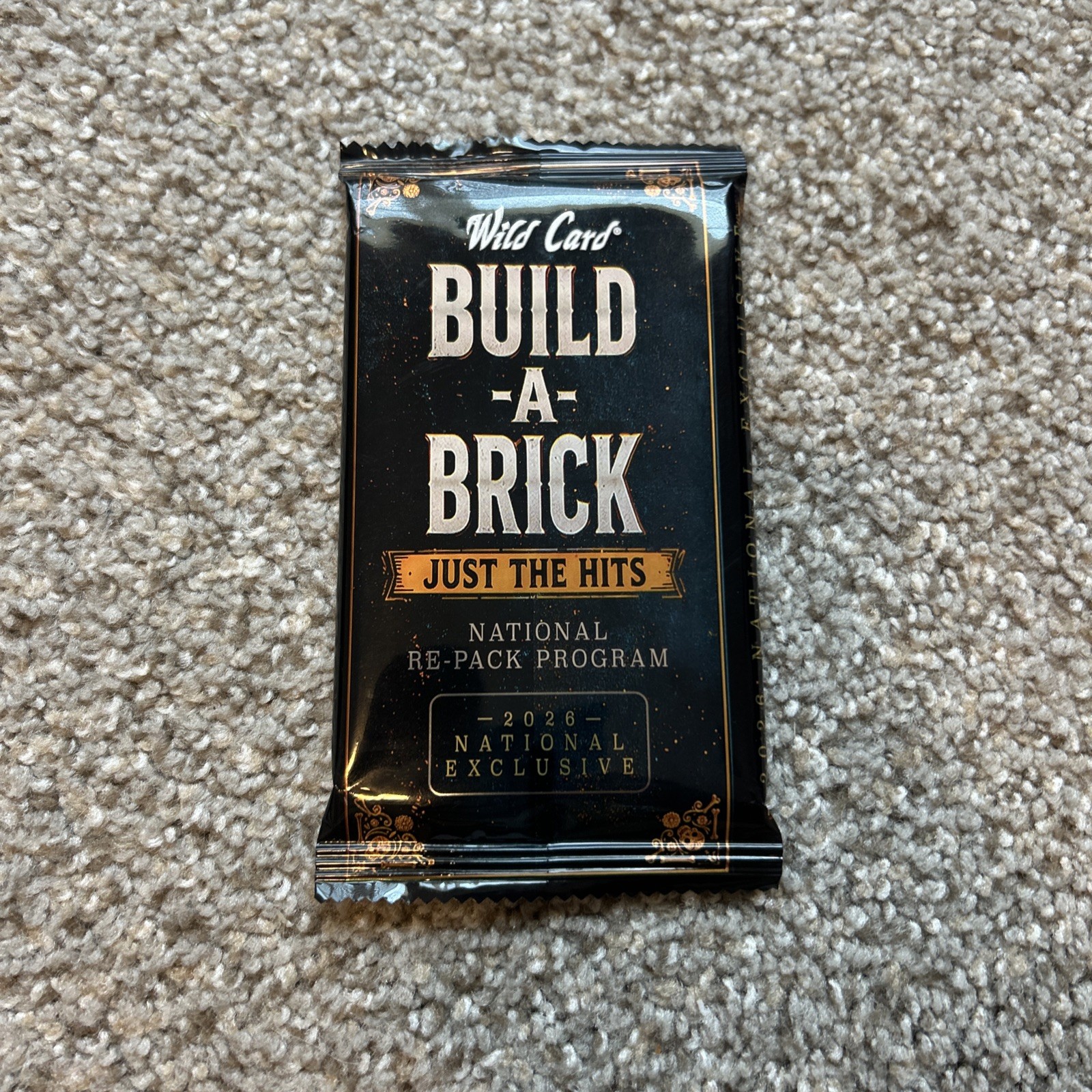 Wild Card Build A Brick Just the Hits 2026 National Exclusive Sealed Pack NSCC
