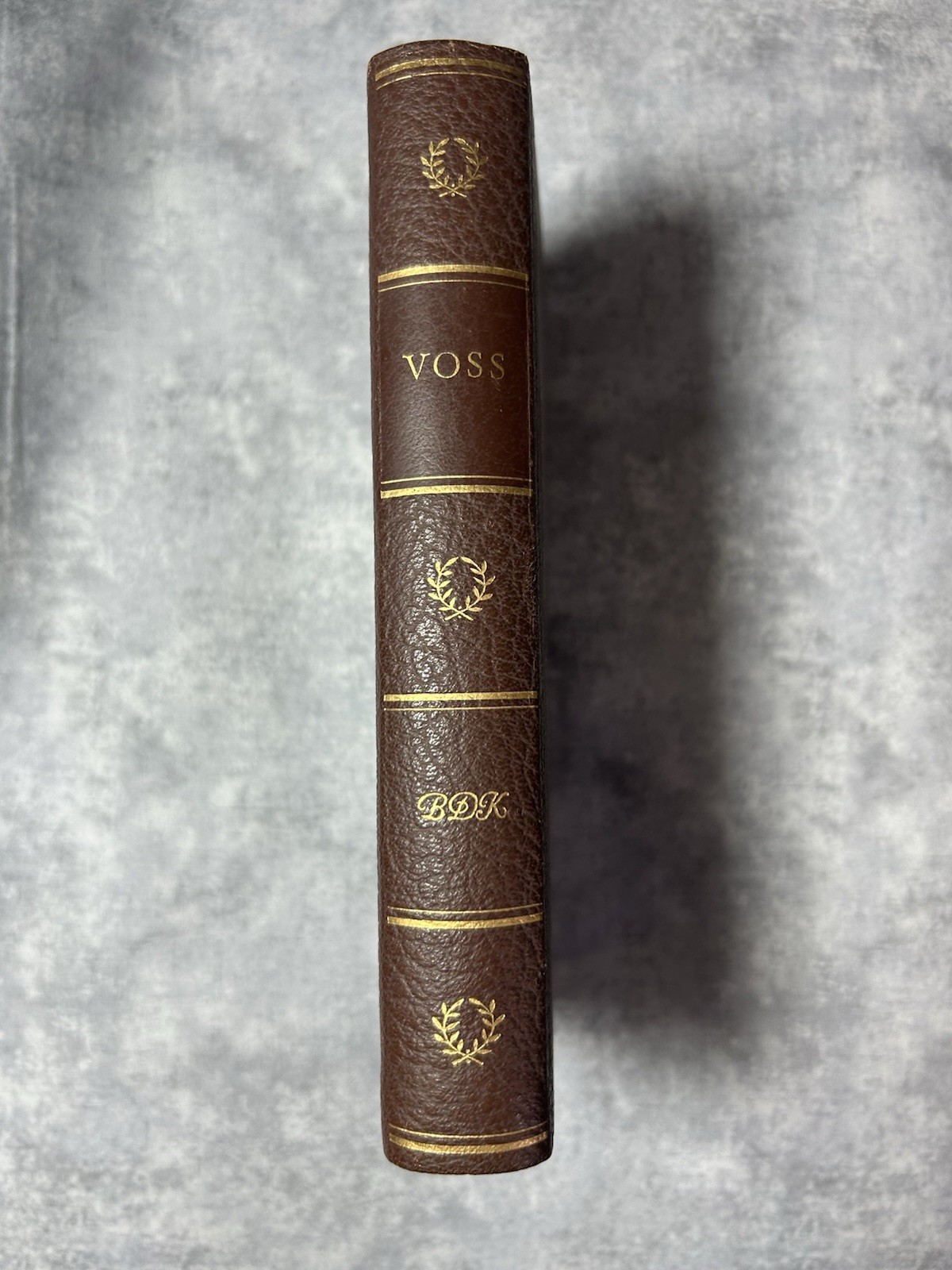 Johann Heinrich Voss Werke in Einem Band 1966 BDK Hardcover Berlin