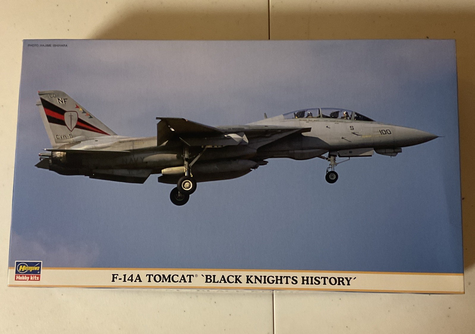 Hasegawa F-14A Tomcat - Black Knights History - 1/72 Scale - New Open Box