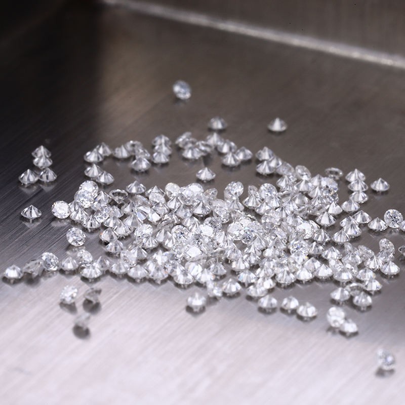 100% Real Natural Loose Diamonds Round 100 Pcs I1-I3 Clarity G-H White Color