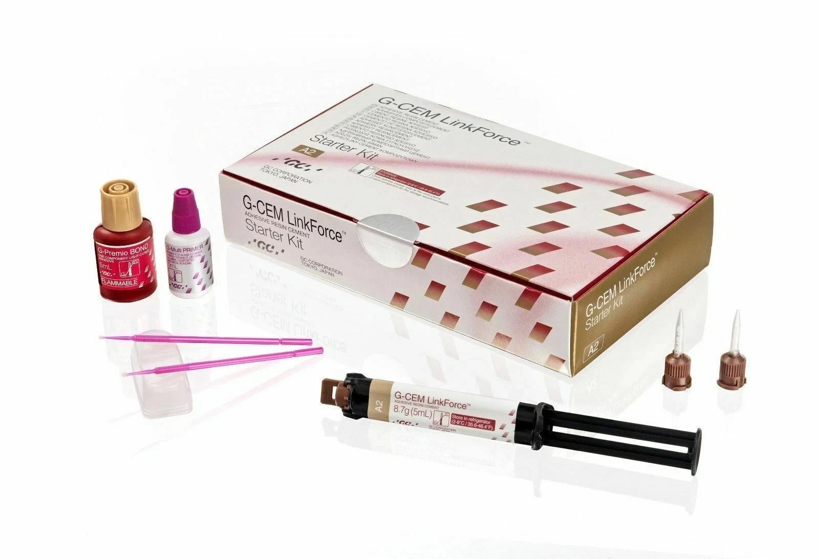 Dental GC - Starter Kit - G-Cem LinkForce & G-Premio Bond & G-Multi Primer