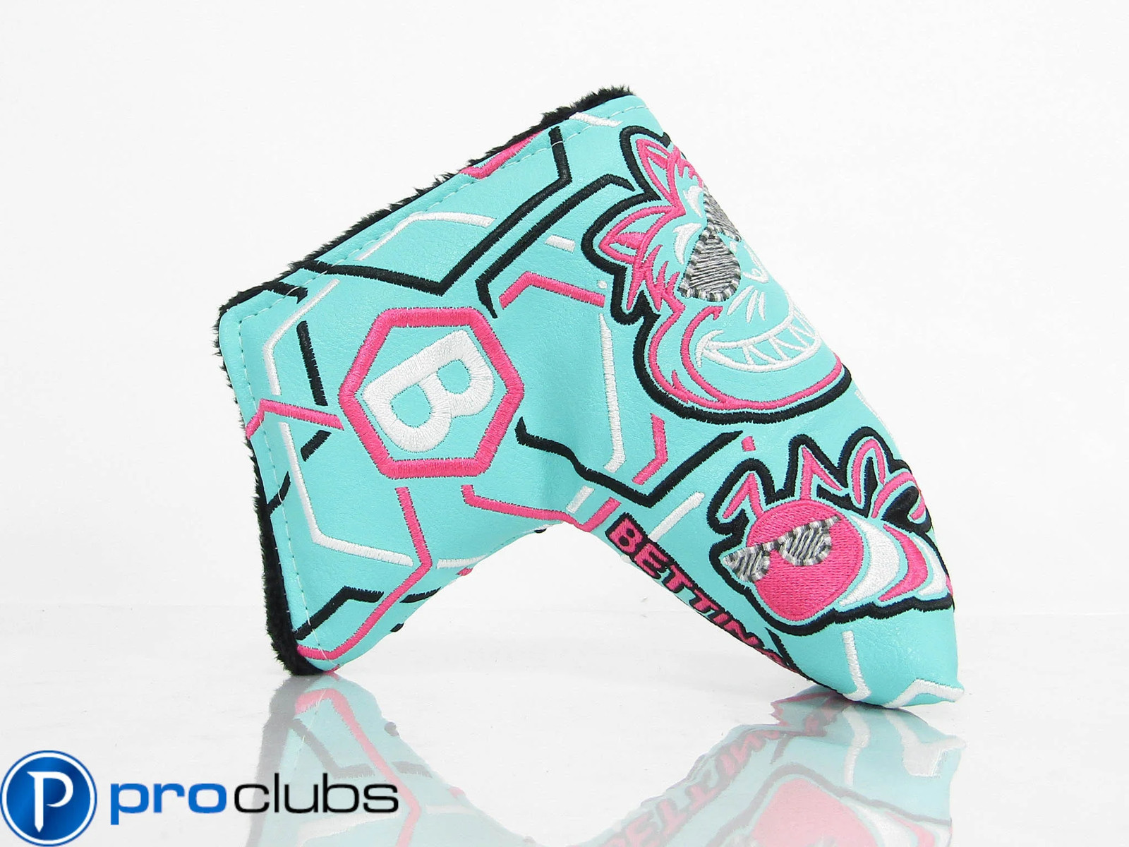 NEW BETTINARDI MULTI ICON NEON TIFFANY BLADE PUTTER HEADCOVER #518492