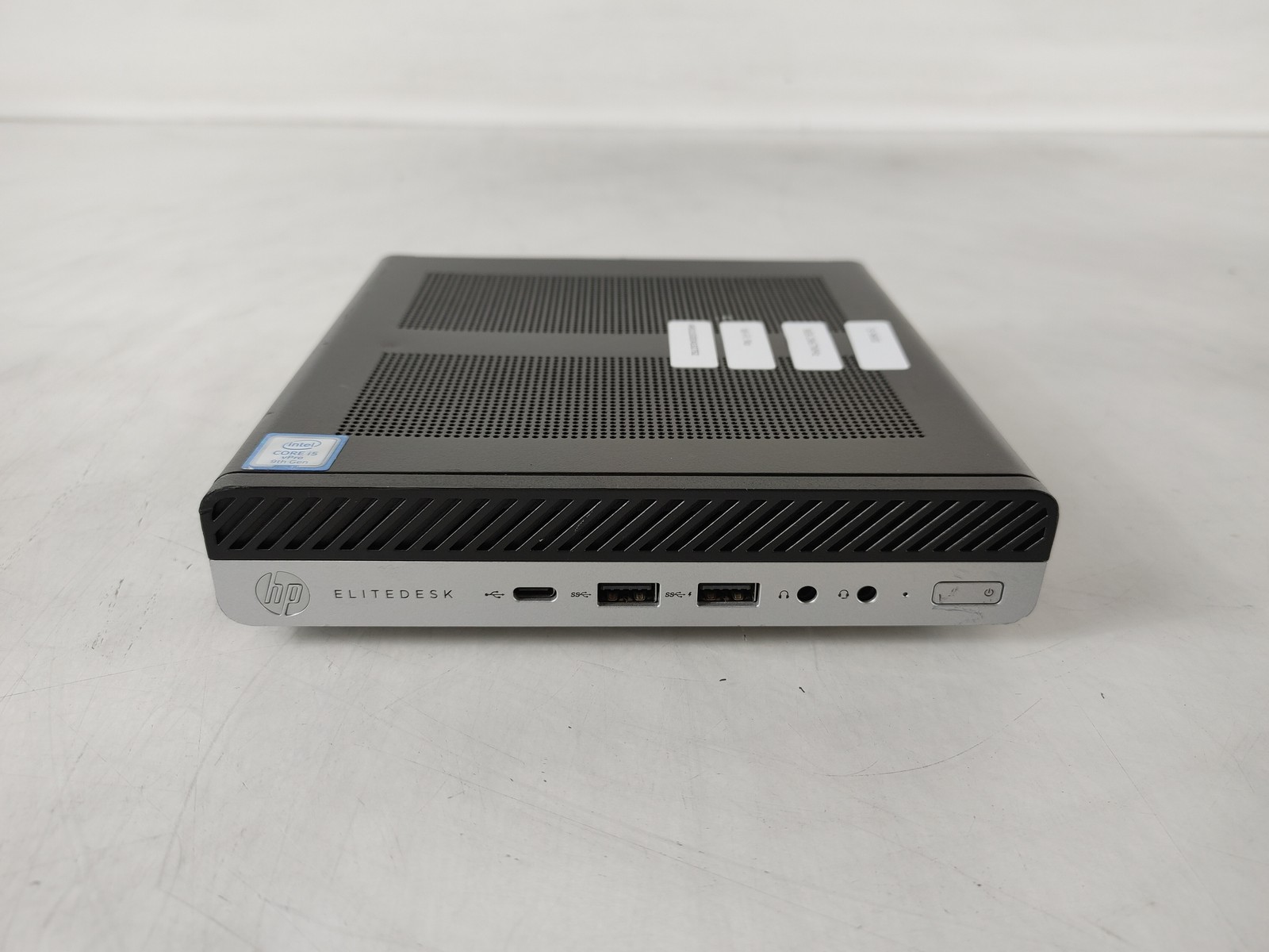 HP EliteDesk 800 G5 DM Intel Core i5-9600 3.10 GHz 8 GB DDR4 Desktop No HDD