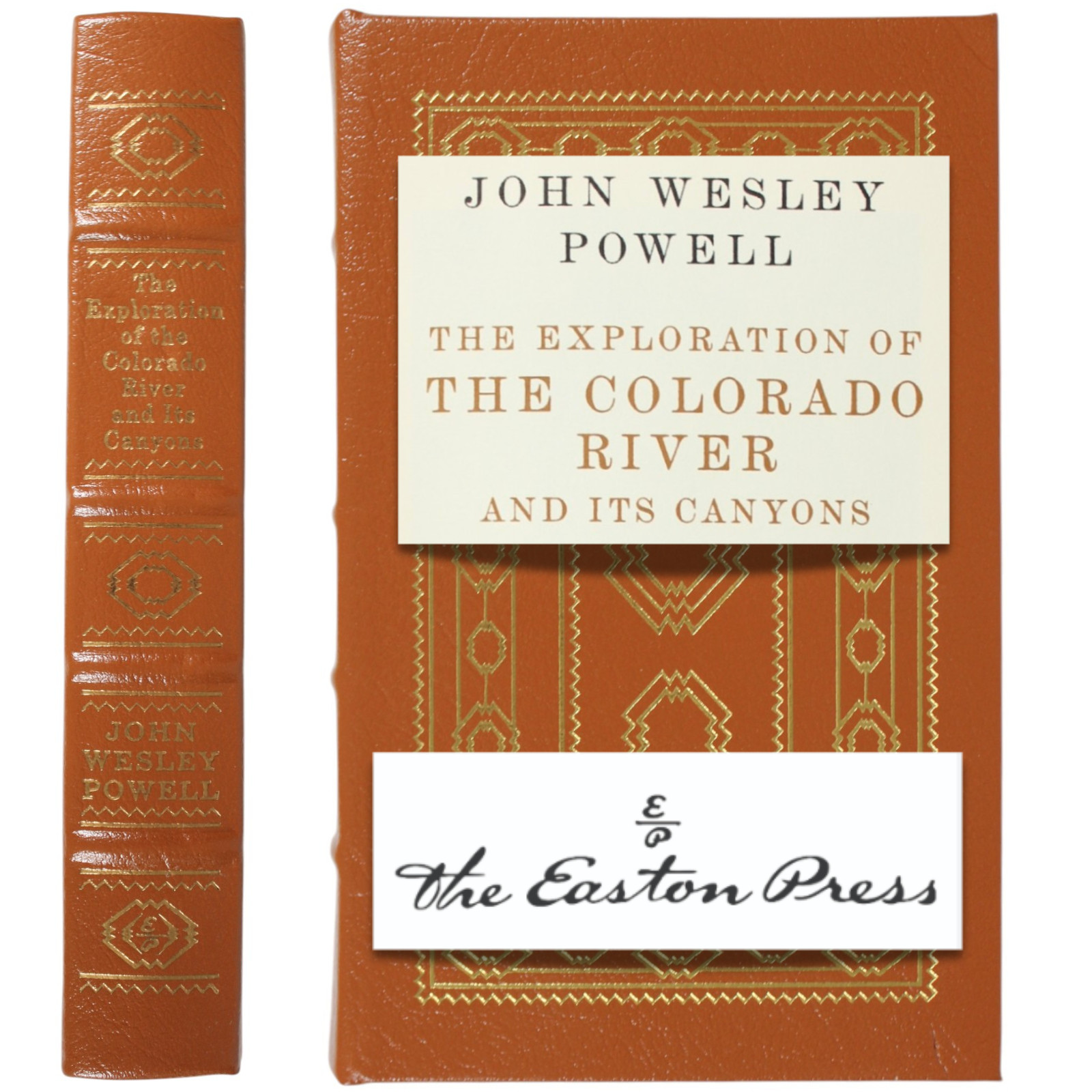 Grand Canyon Colorado River Exploration EASTON PRESS Leather Illustrated Powell 
