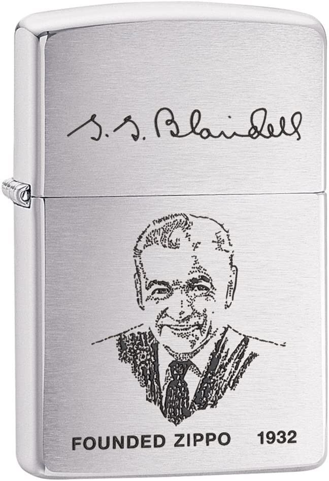 Zippo Founder Brushed Chrome 200FL Zippo Founder Brushed Chrome 200FL