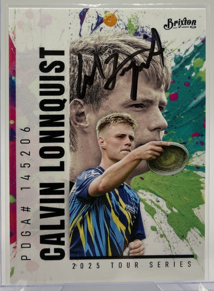 Brixton 2025 Tour Series Calvin Lonnquist #28 - Autographed/ Signed In Person