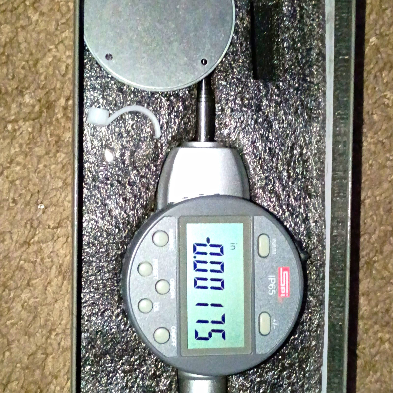 SPI Electronic/Digital Indicator J 03369 IP65 0-25.4mm/1in 0.001mm